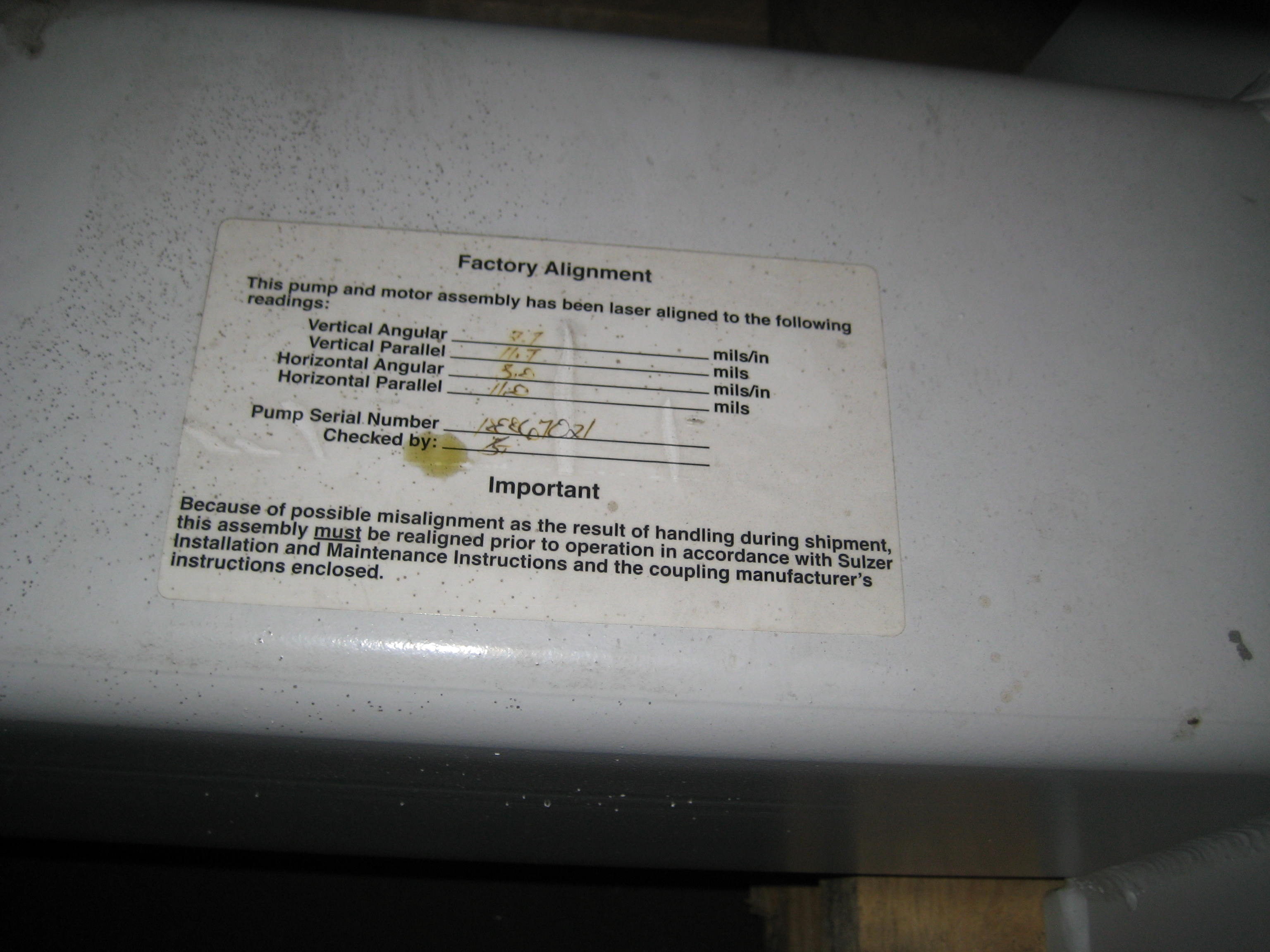 Unused Stainless Steel Other Centrifugal Pump - IPP# 214894