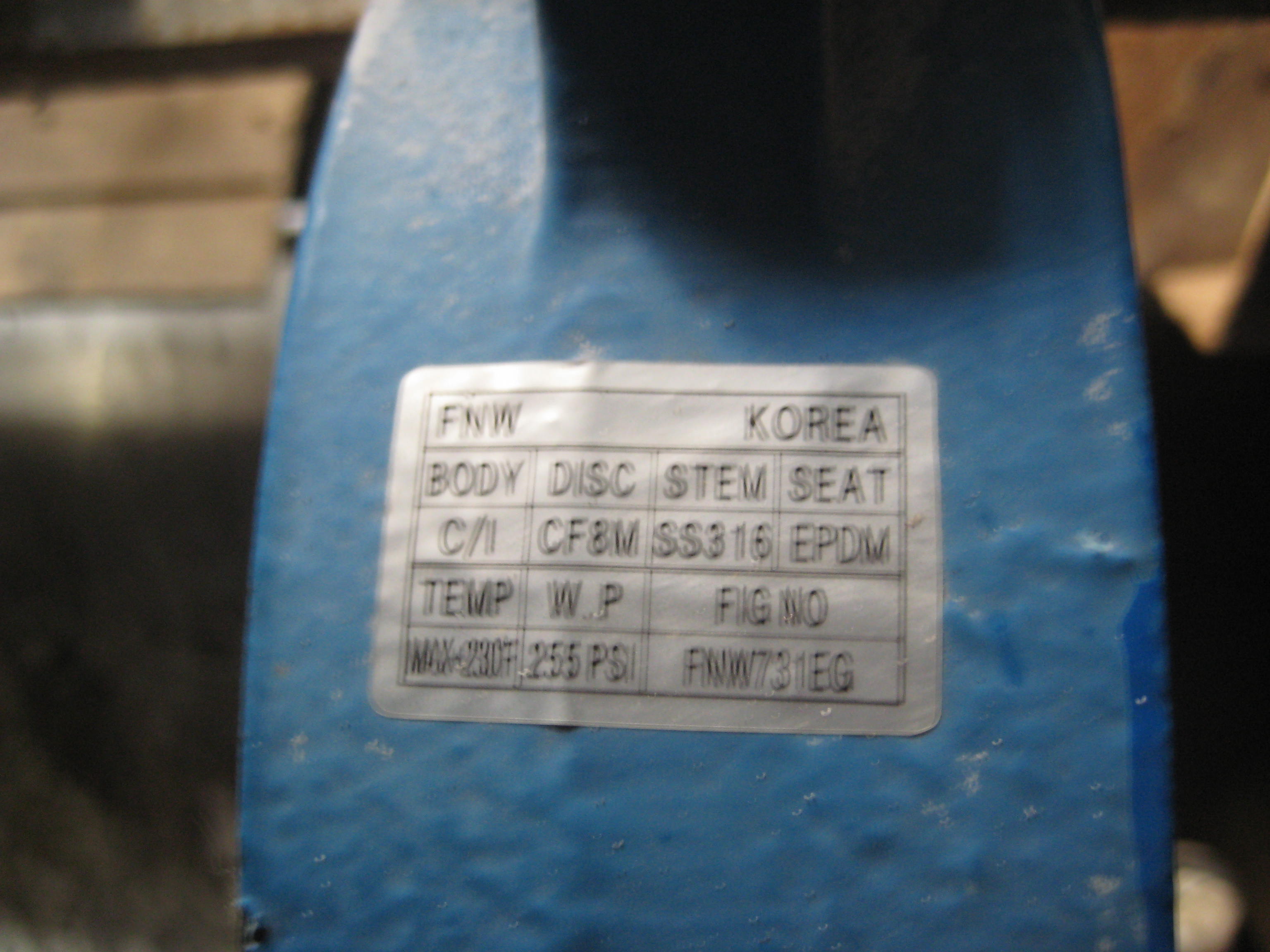 Unused Butterfly Valve  Carbon Steel For Sale - IPP# 214821