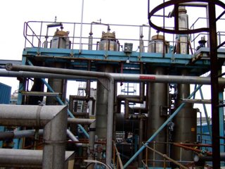 Stainless Steel 316 APV Rising/Falling Film Evaporator