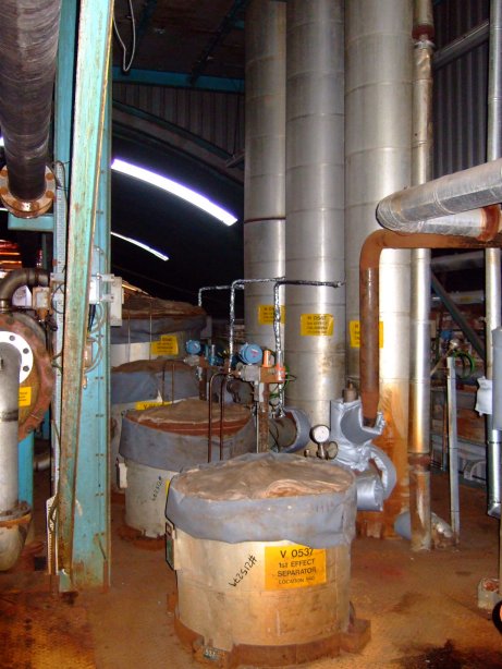  Rising/Falling Film Evaporator 7,620 kg/h (16,800 lb/h) Stainless Steel 316 For Sale - IPP# 215279