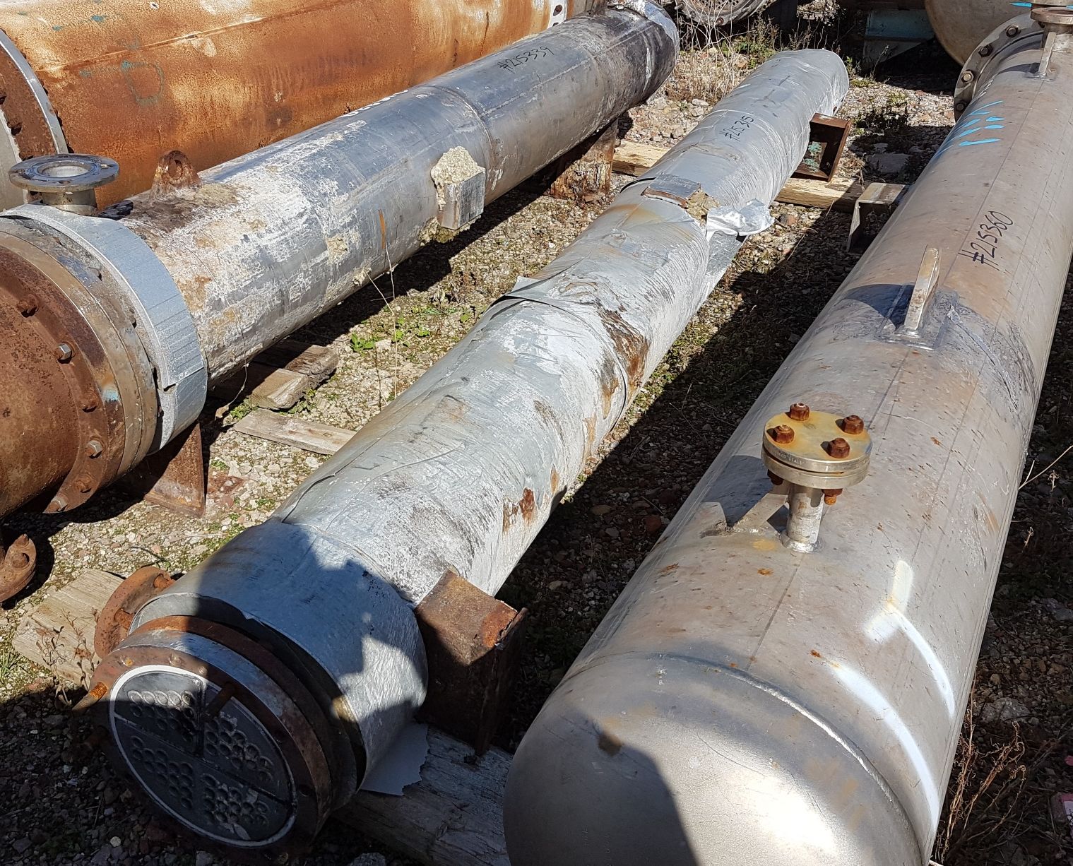 Stainless Steel 316 Clad R. Lords & Sons LTD Shell and Tube Heat Exchanger - IPP# 215315