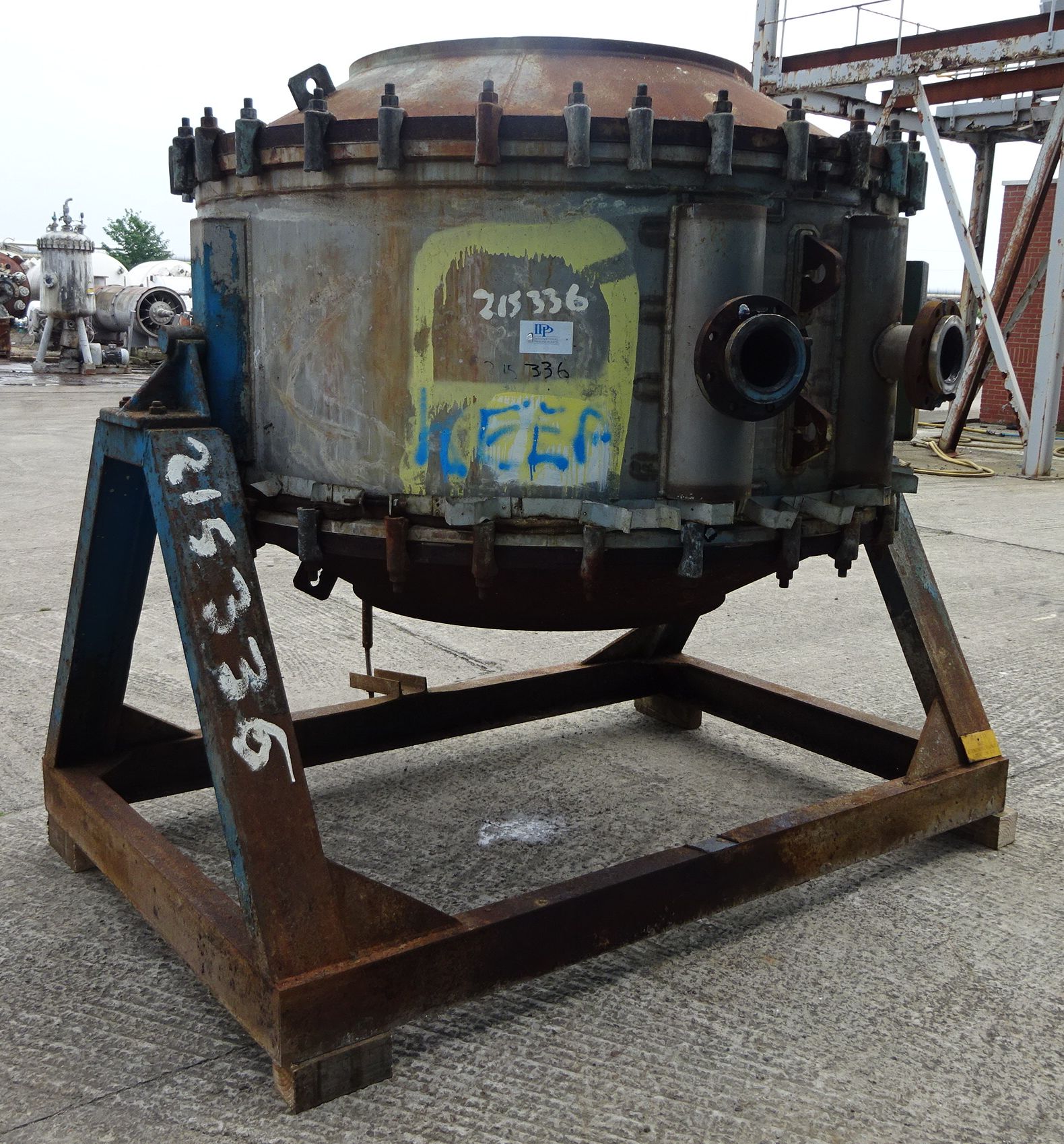 Duplex Alfa Laval SHE, 1-V Spiral Heat Exchanger - IPP# 215336