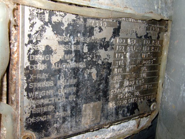 Stainless Steel 316 R. Lords & Sons Shell and Tube Heat Exchanger - IPP# 215339