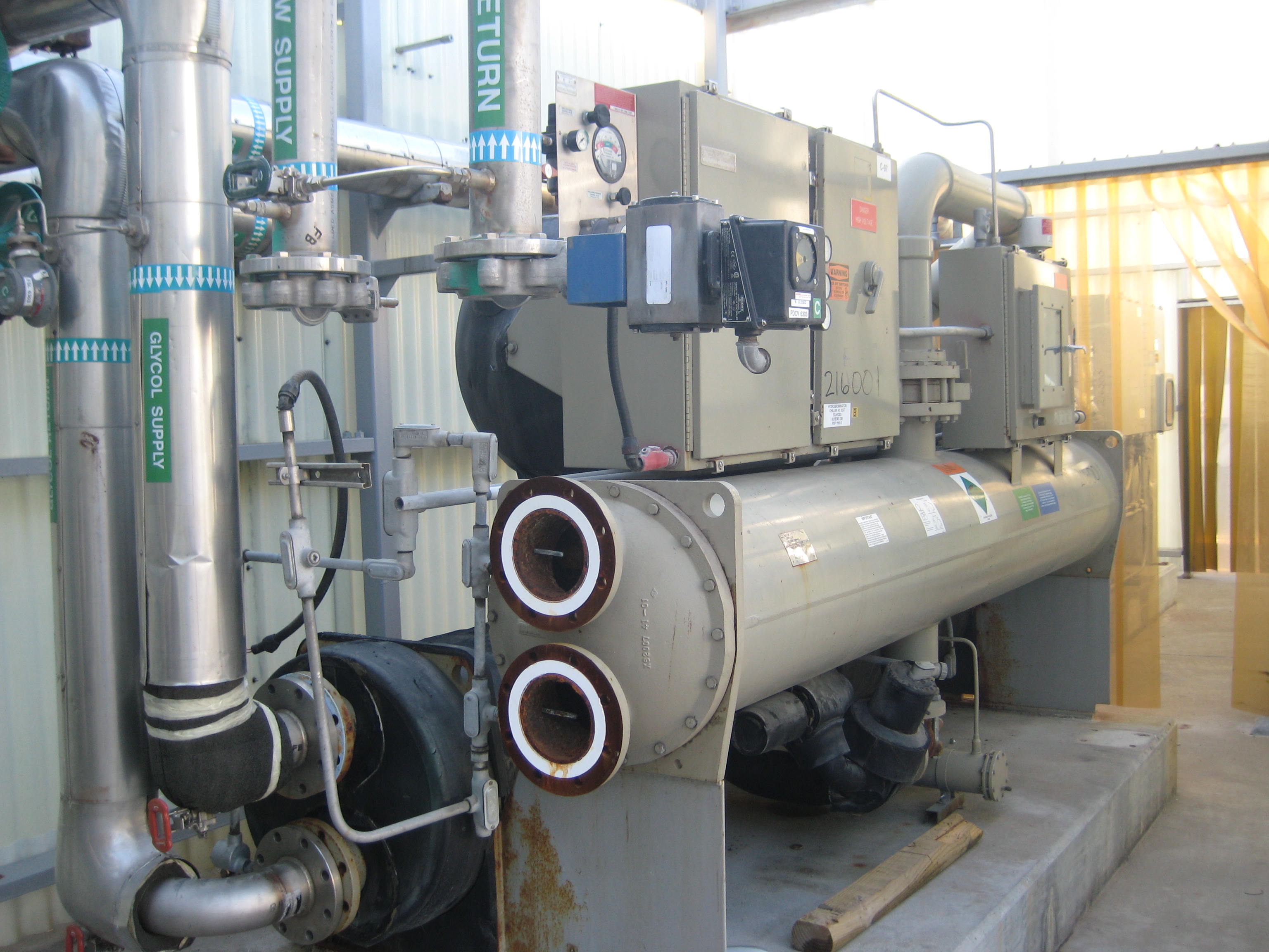  Low Temp Chiller 771,107 kcal/h (255 Ref. Ton)  For Sale - IPP# 216001