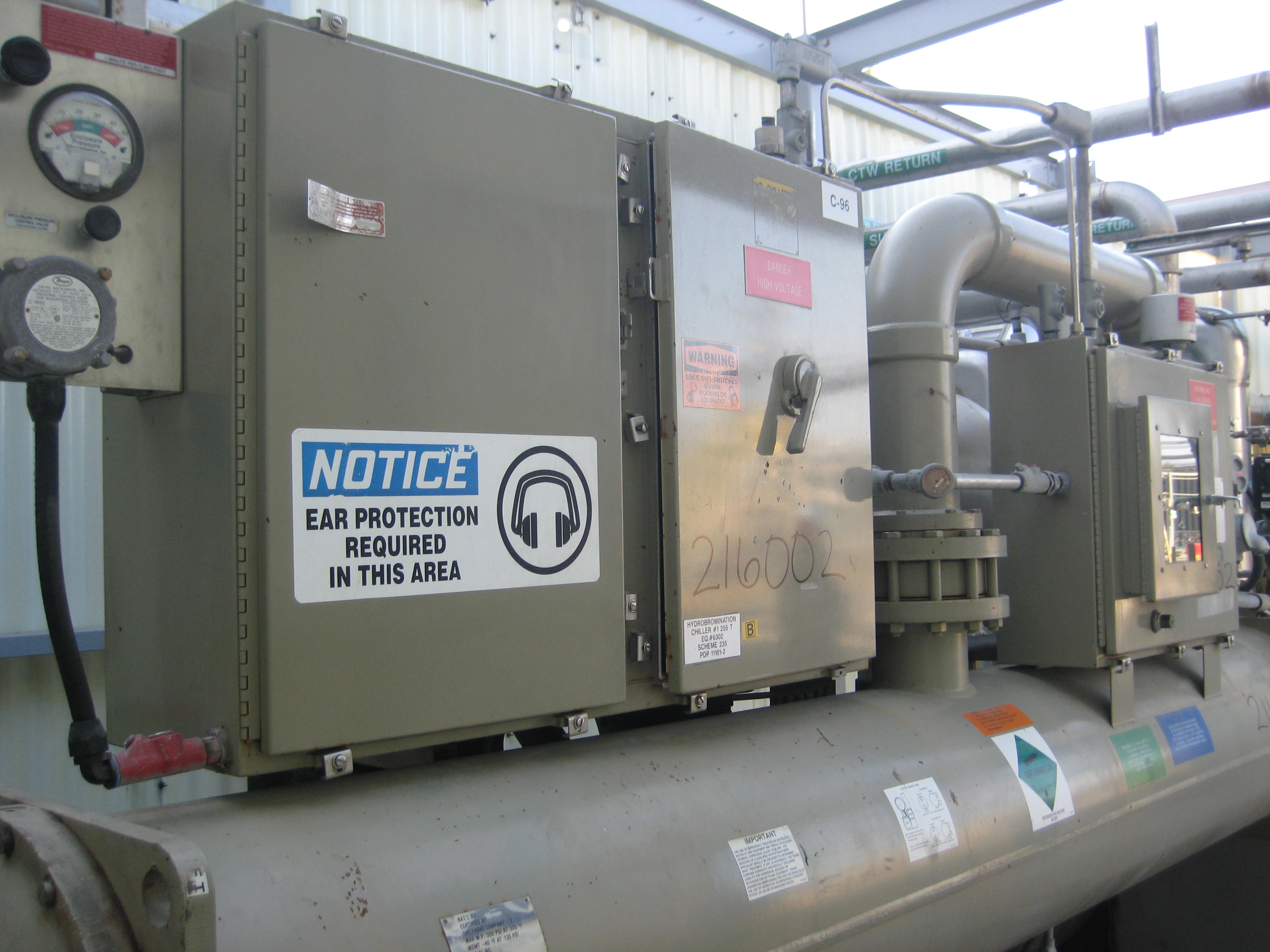  Low Temp Chiller 771,107 kcal/h (255 Ref. Ton)  For Sale - IPP# 216002