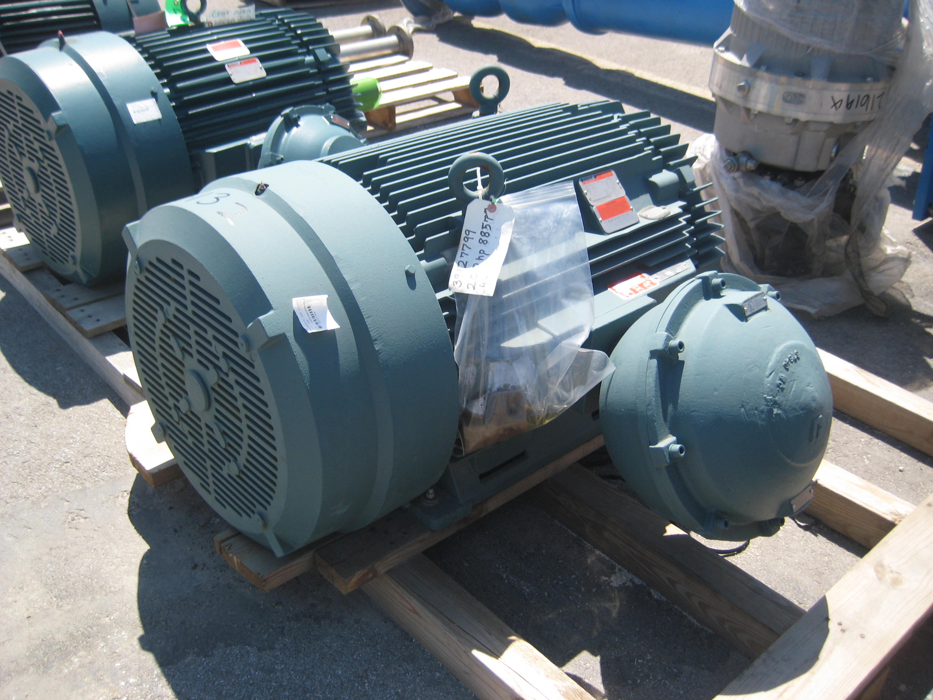 Unused Motor Electrical 149.1 kW (200 HP) Carbon Steel For Sale - IPP# 216132