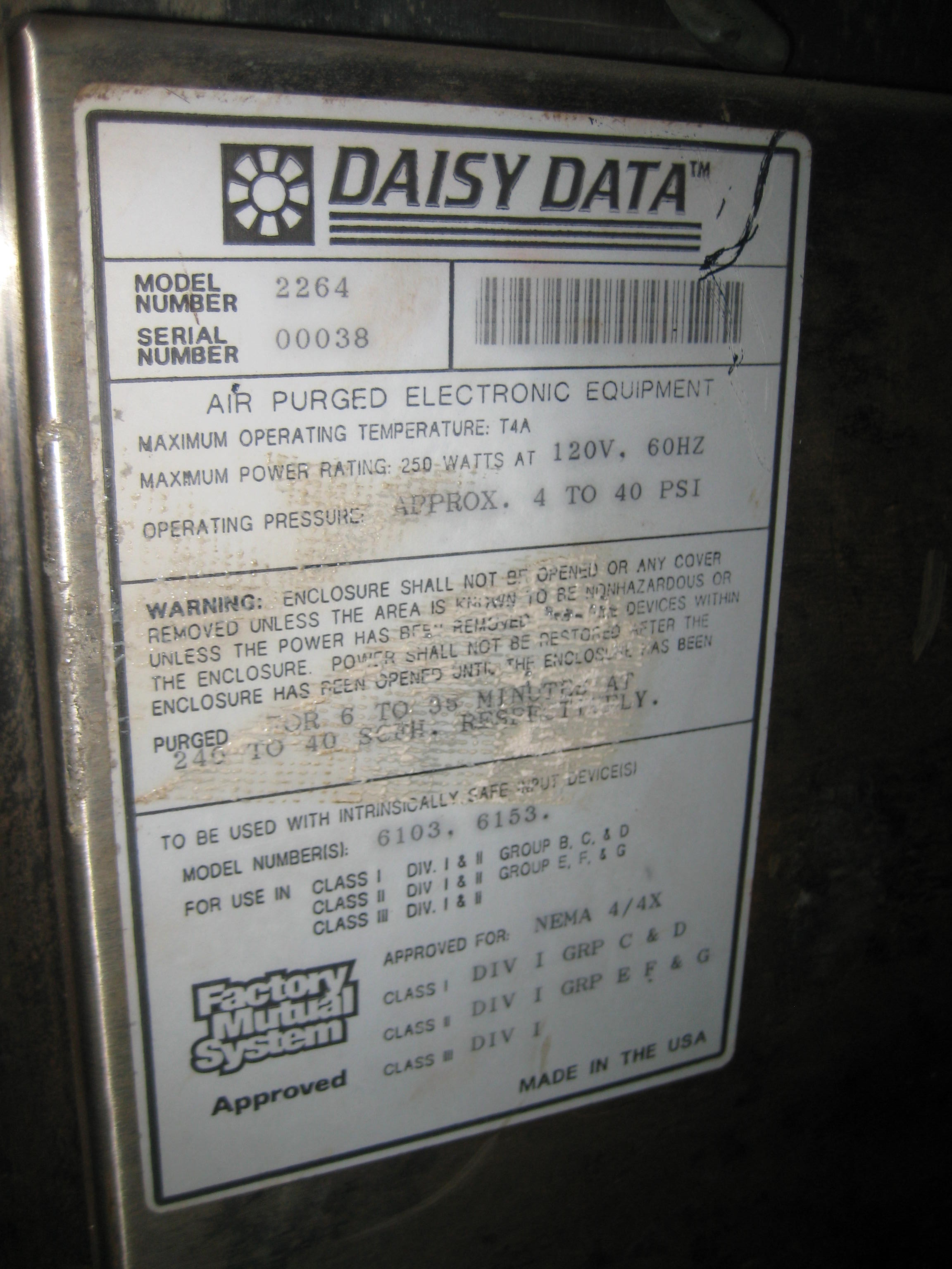  Misc Electrical  Stainless Steel 304 For Sale - IPP# 216341