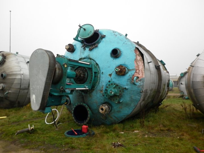 Glasslined Pfaudler BE Batch-Type Agitated Reactor - IPP# 216389