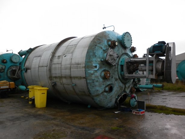 Glasslined Pfaudler BE Batch-Type Agitated Reactor - IPP# 216393