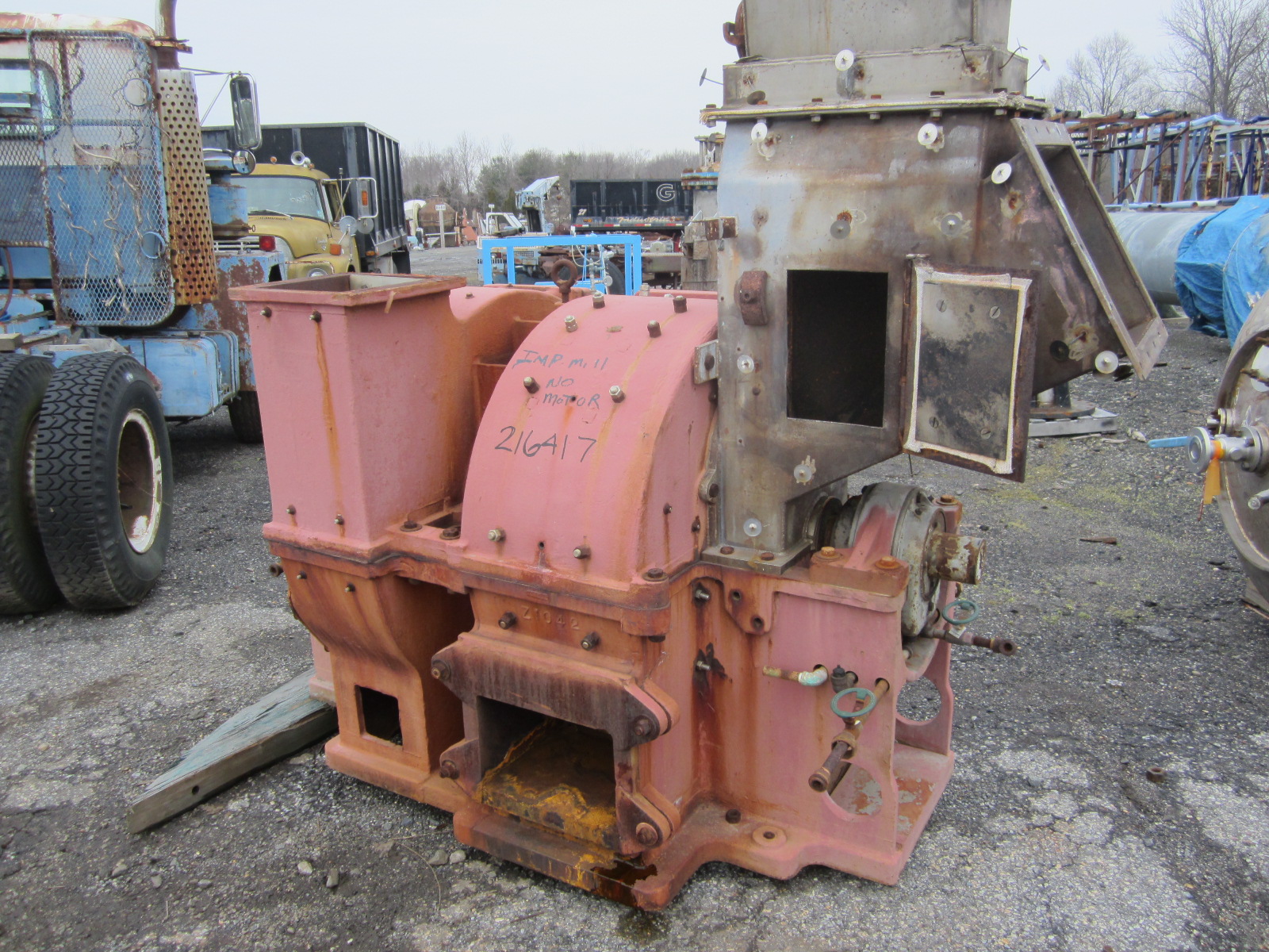 Carbon Steel Raymond 50 Granulator/Disintegrator Pulverizer - IPP# 216417