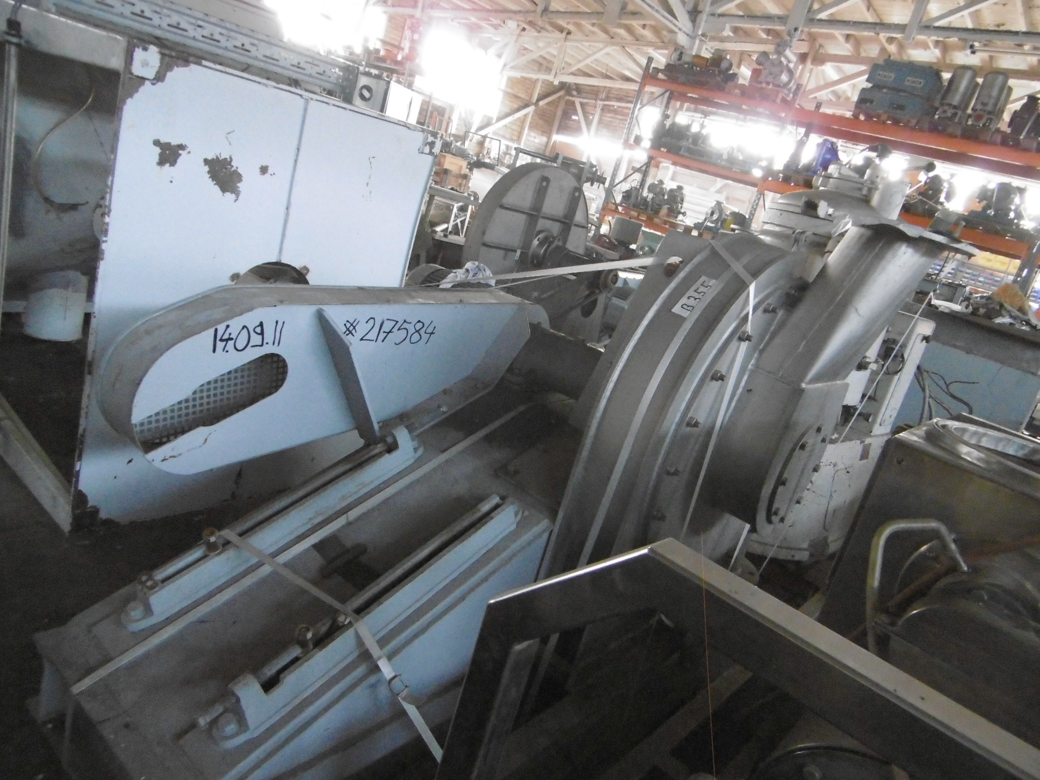   Blower 3,672 m3/h (2,161 CFM) Stainless Steel 321 For Sale - IPP# 217584