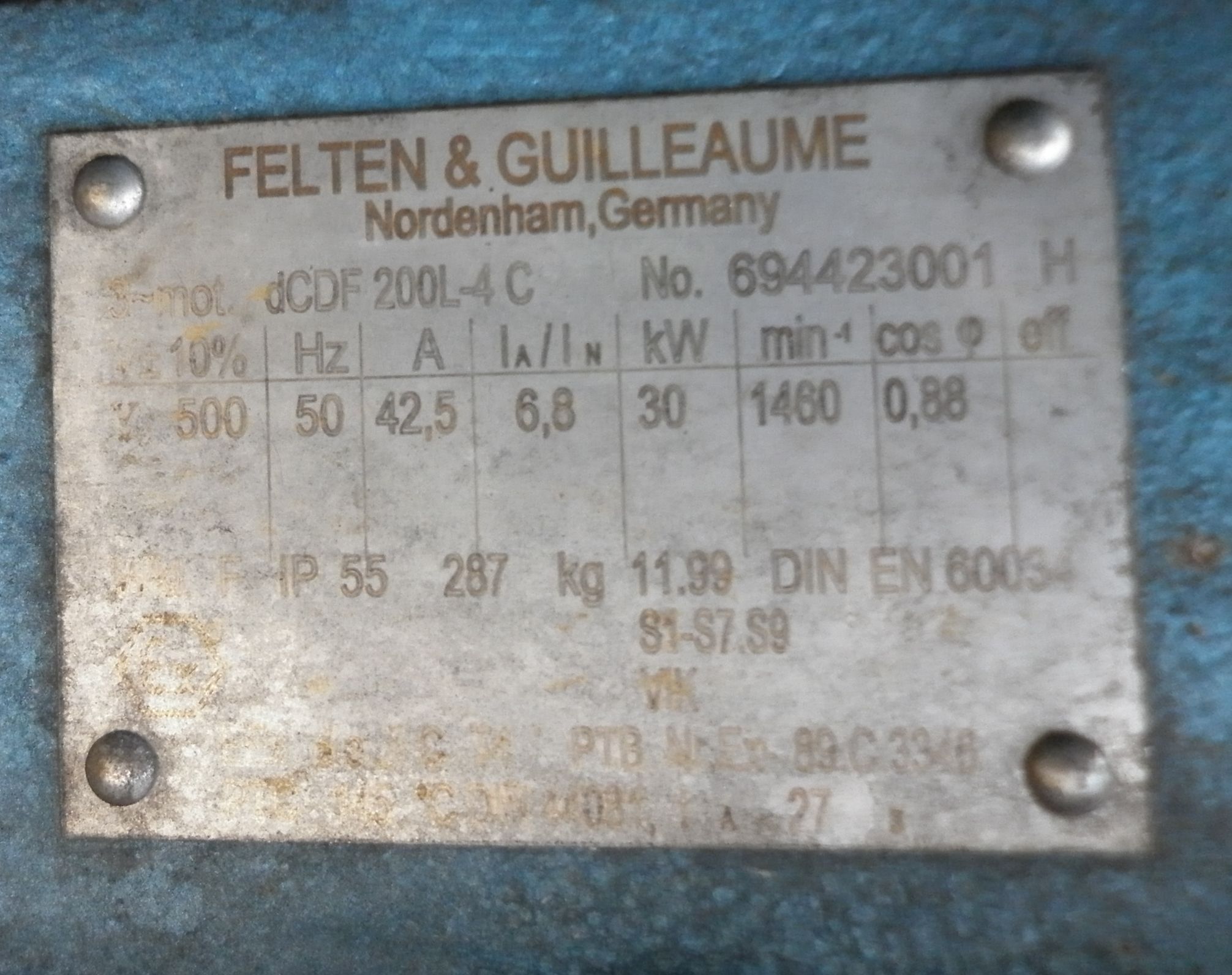 Luwa-Heine 342 Manual Discharge-Top Centrifuge-Basket - IPP# 217585