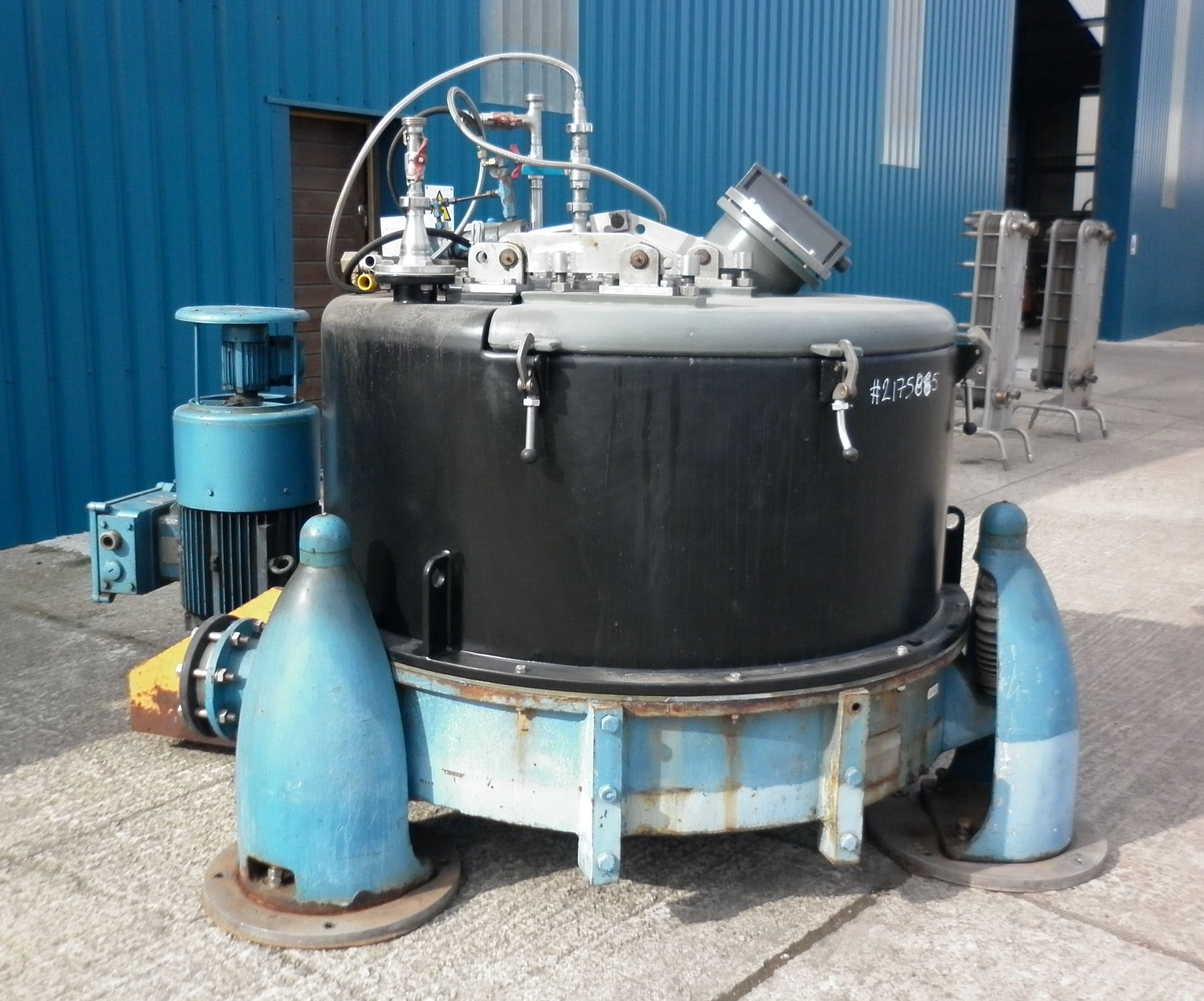 Luwa-Heine 342 Manual Discharge-Top Centrifuge-Basket - IPP# 217585