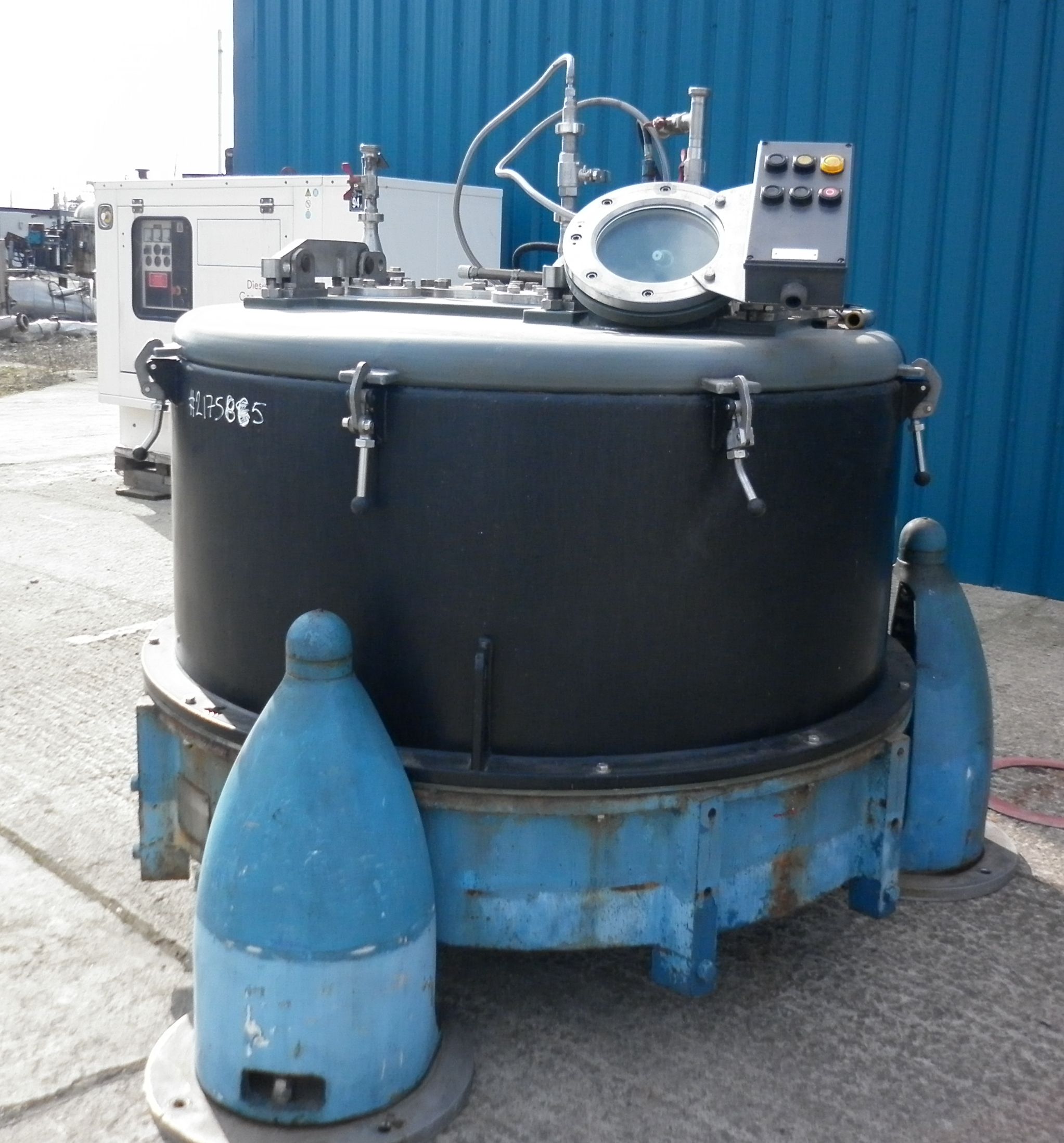 Luwa-Heine 342 Manual Discharge-Top Centrifuge-Basket - IPP# 217585