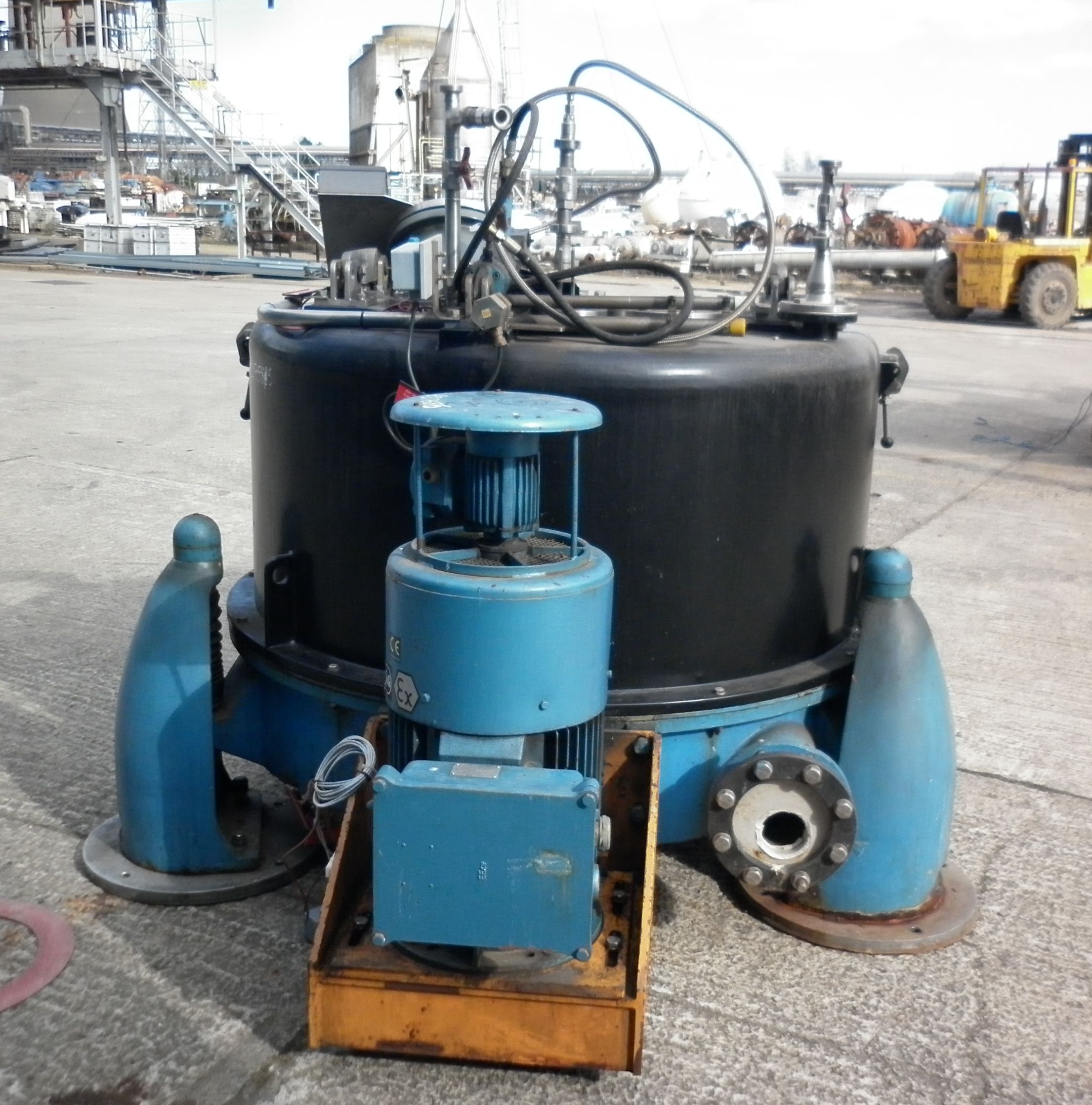 Luwa-Heine 342 Manual Discharge-Top Centrifuge-Basket - IPP# 217585