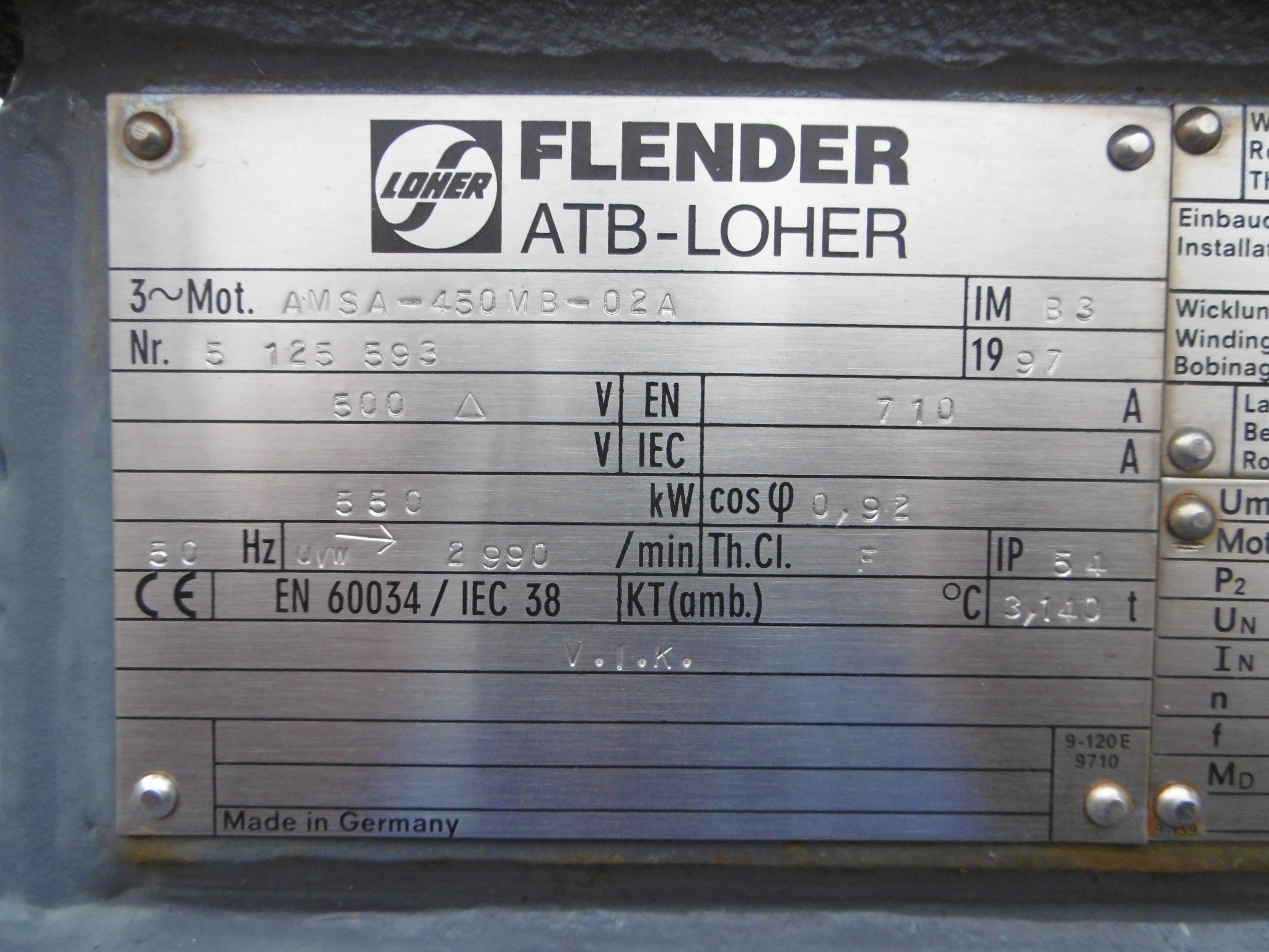  Blower 88,452 m3/h (52,061 CFM) Stainless Steel 321 For Sale - IPP# 217597