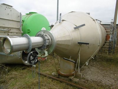  Bag House Dust Collector 2,000 mm (78.7 in) Stainless Steel 321 For Sale - IPP# 217599