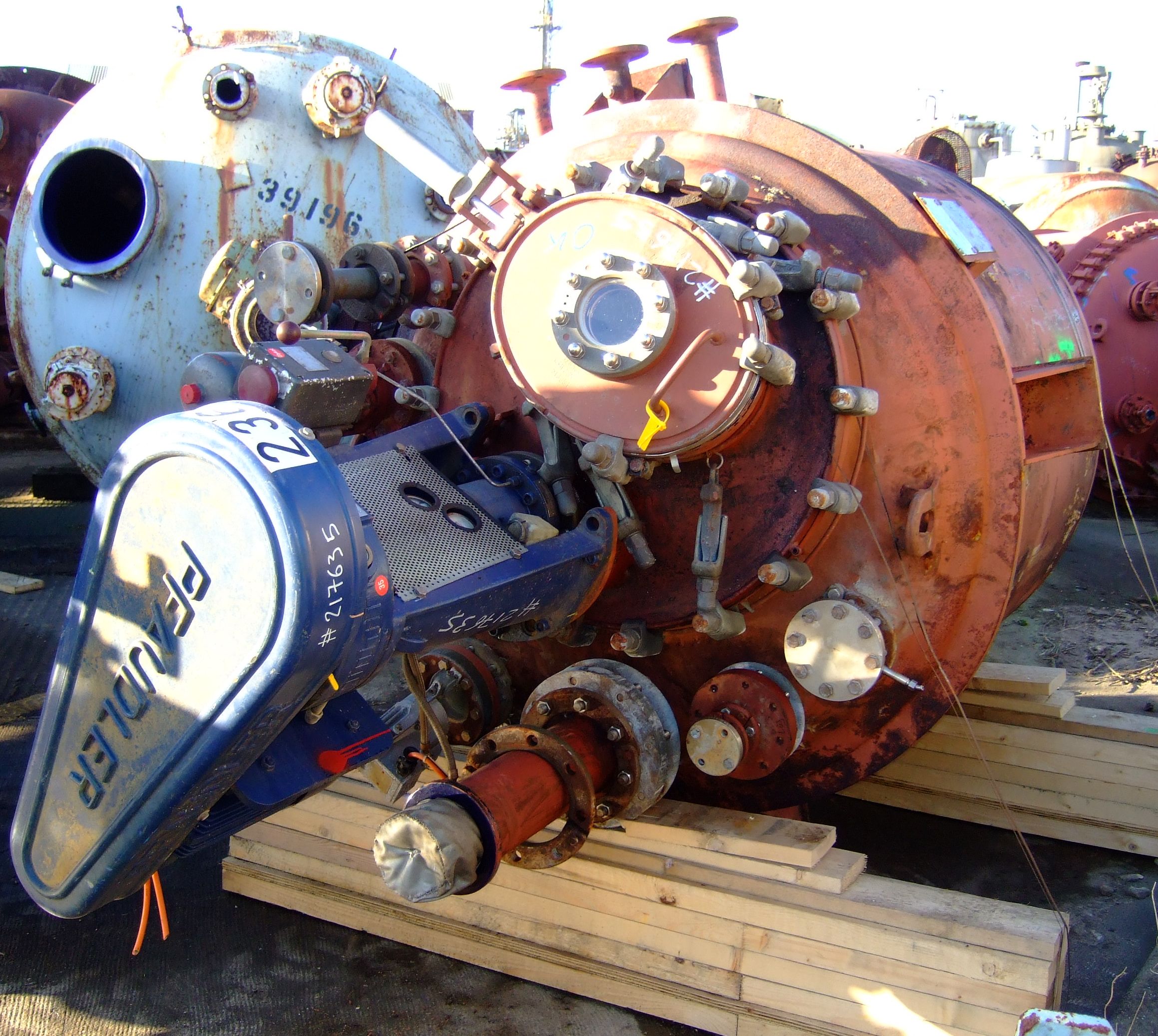 Glasslined Pfaudler E Batch-Type Agitated Reactor - IPP# 217635