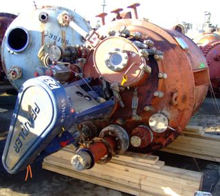 Glasslined Pfaudler E Batch-Type Agitated Reactor