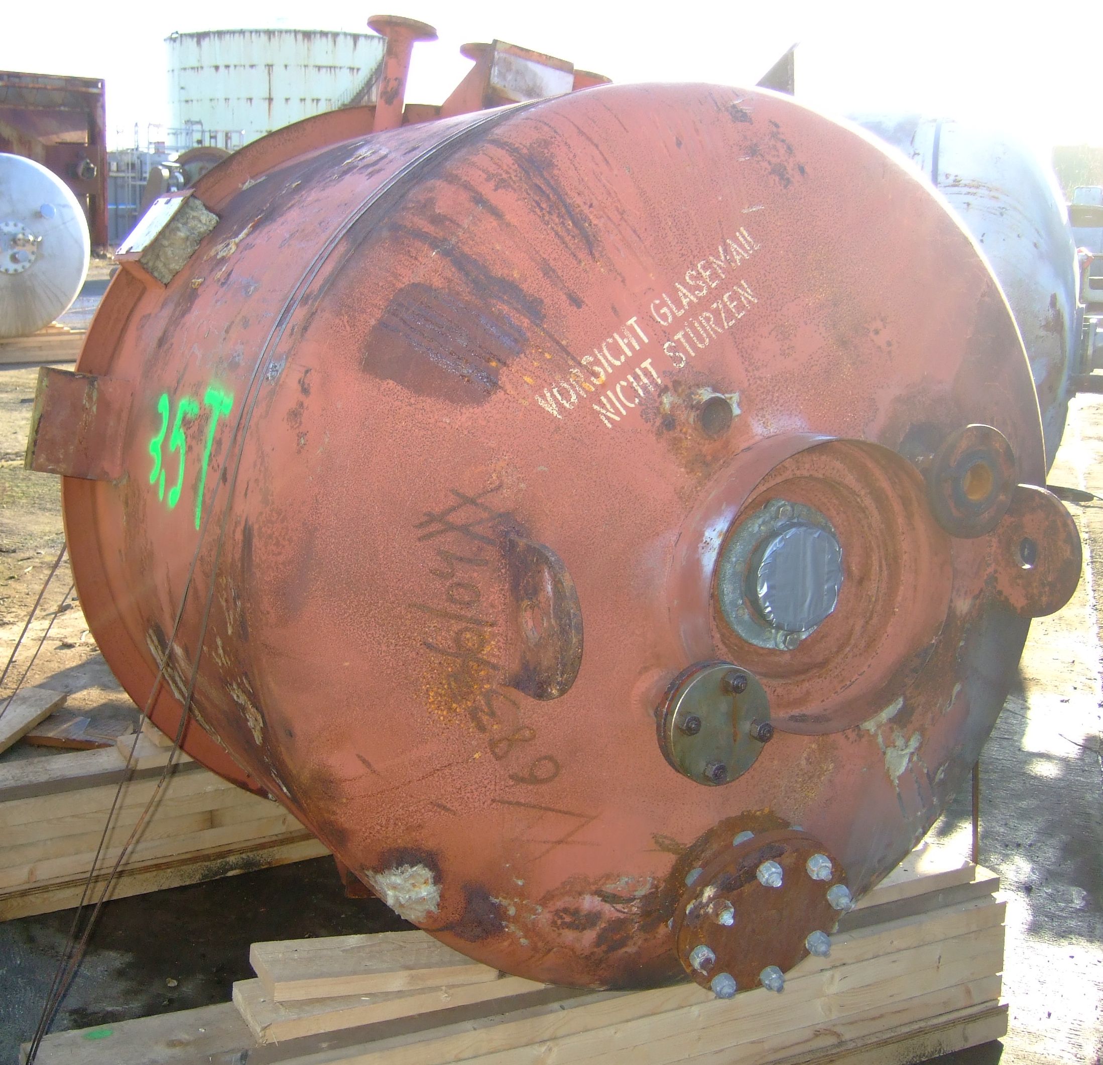 Glasslined Pfaudler E Batch-Type Agitated Reactor - IPP# 217635