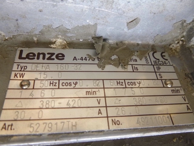   Mixer-Continuous 15 kW (20.1 HP) Stainless Steel Other For Sale - IPP# 217876