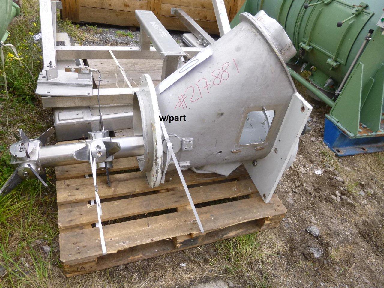   Mixer-Continuous 37.6 kW (50.4 HP) Stainless Steel Other For Sale - IPP# 217881