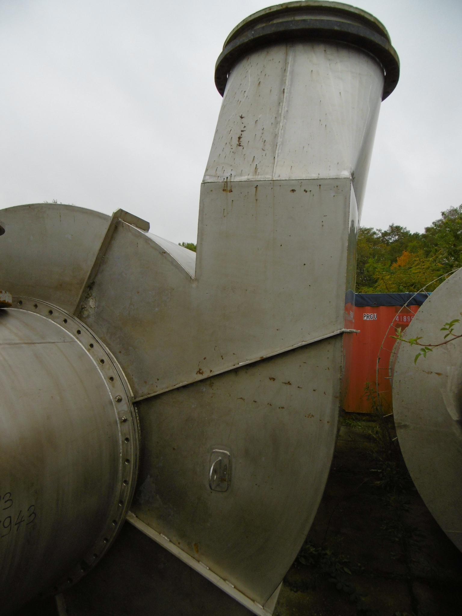  Cyclone Dust Collector 2,392 mm (94.2 in) Stainless Steel 321 For Sale - IPP# 217943