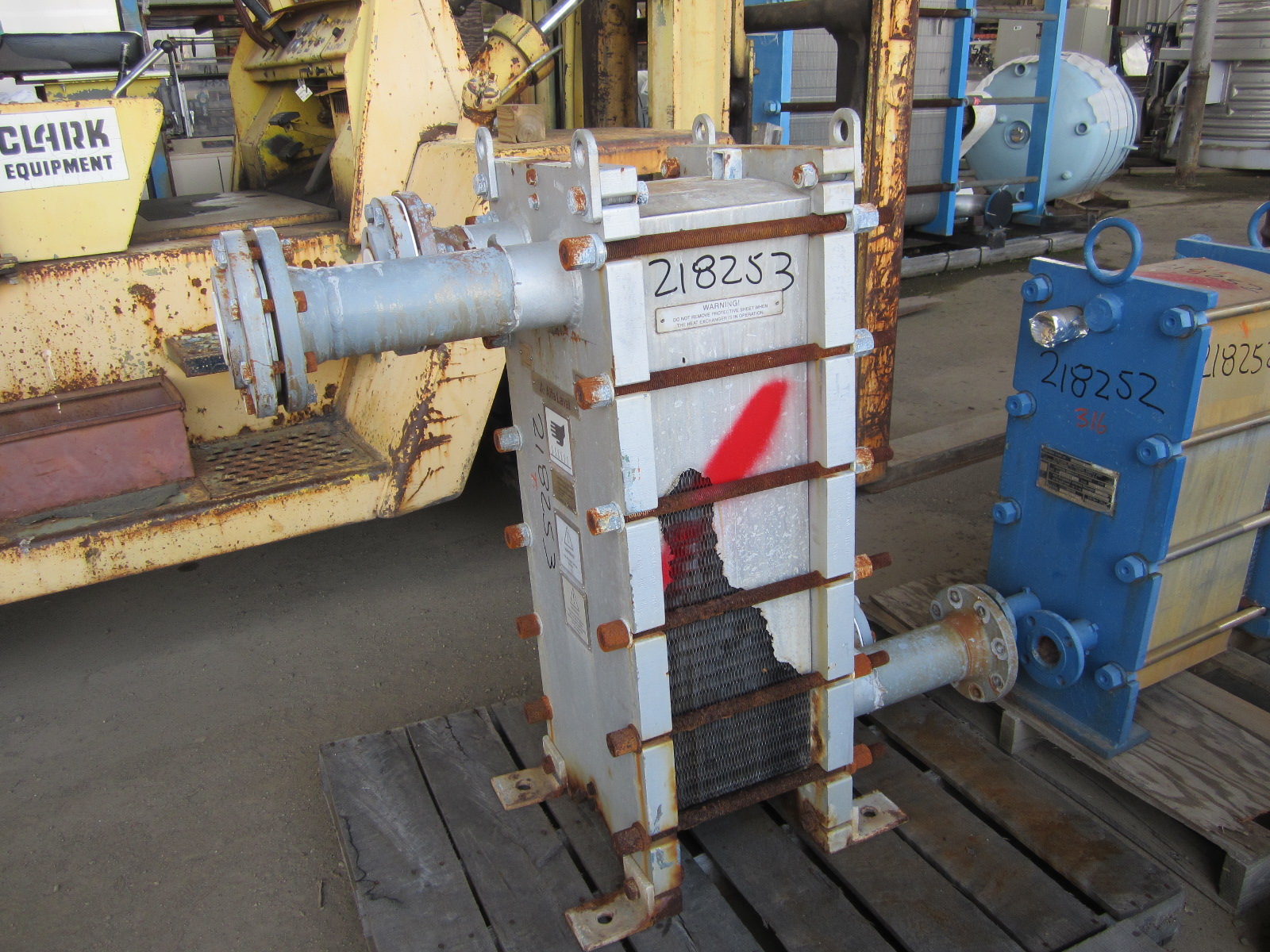 Titanium Alfa Laval Plate and Frame Heat Exchanger - IPP# 218253