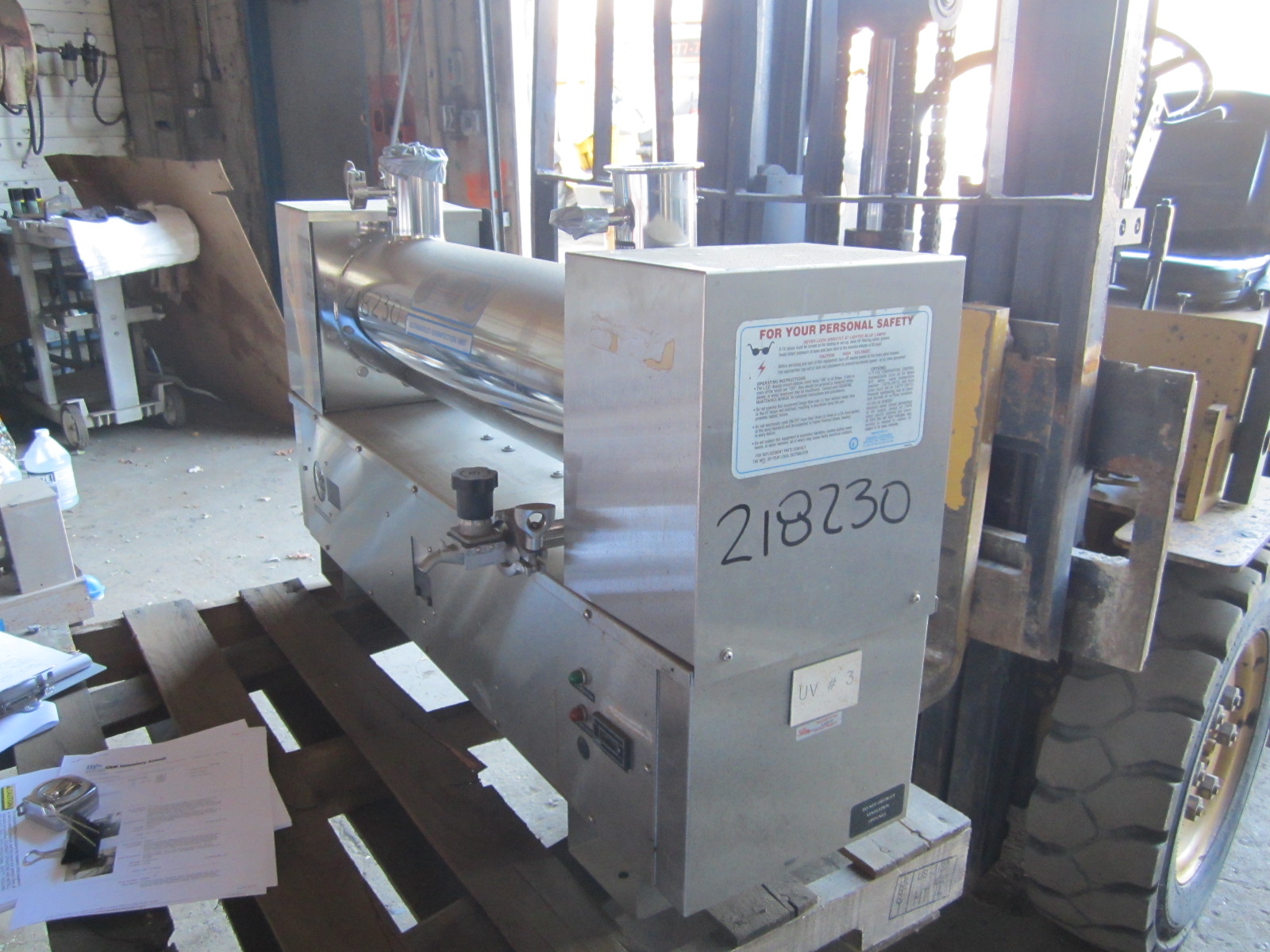 Stainless Steel 316L Aquafine CSL-12R Water Treatment - IPP# 218230