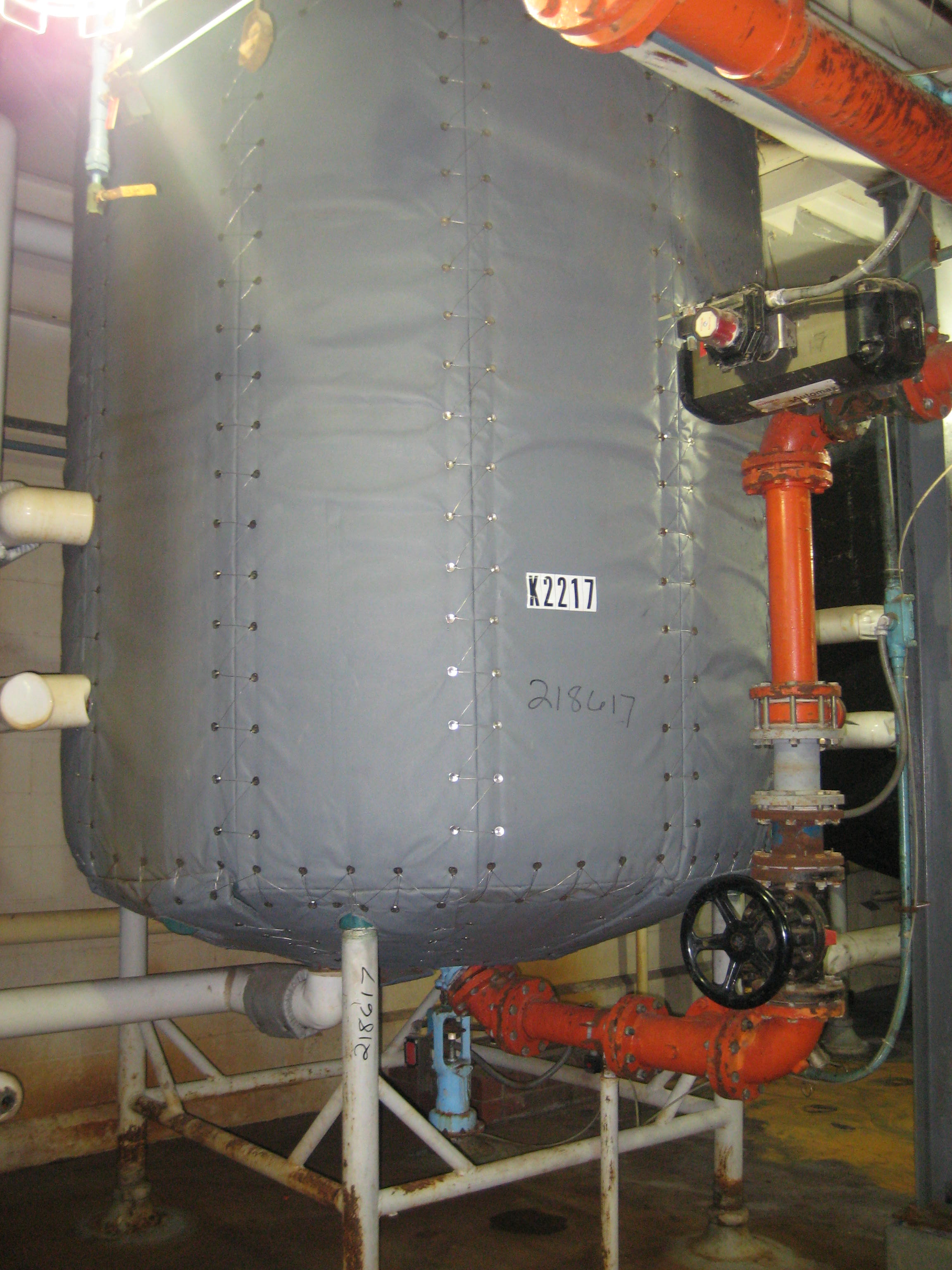 Glasslined Pfaudler RA Batch-Type Agitated Reactor - IPP# 218617