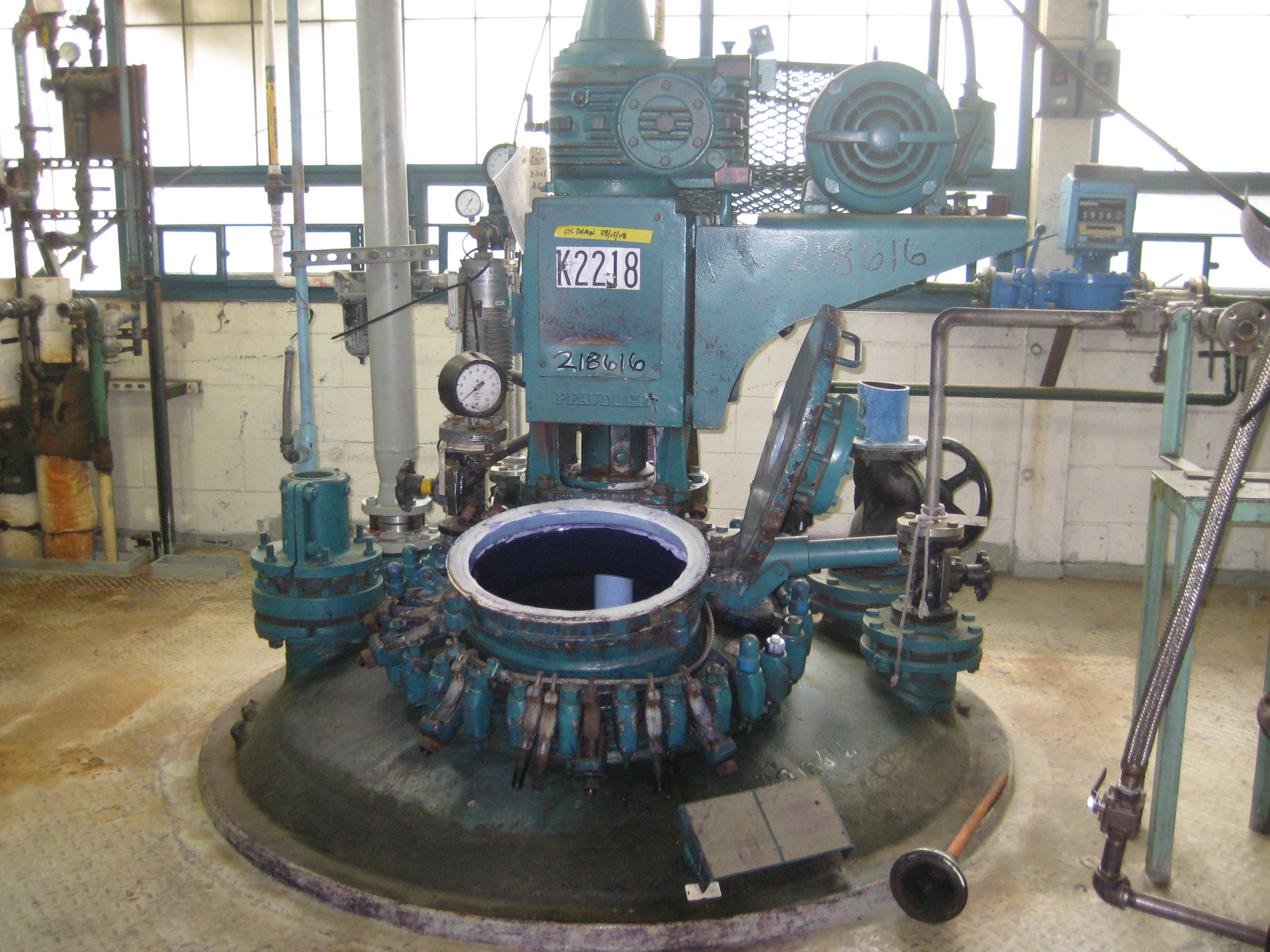 Glasslined Pfaudler RA Batch-Type Agitated Reactor - IPP# 218616