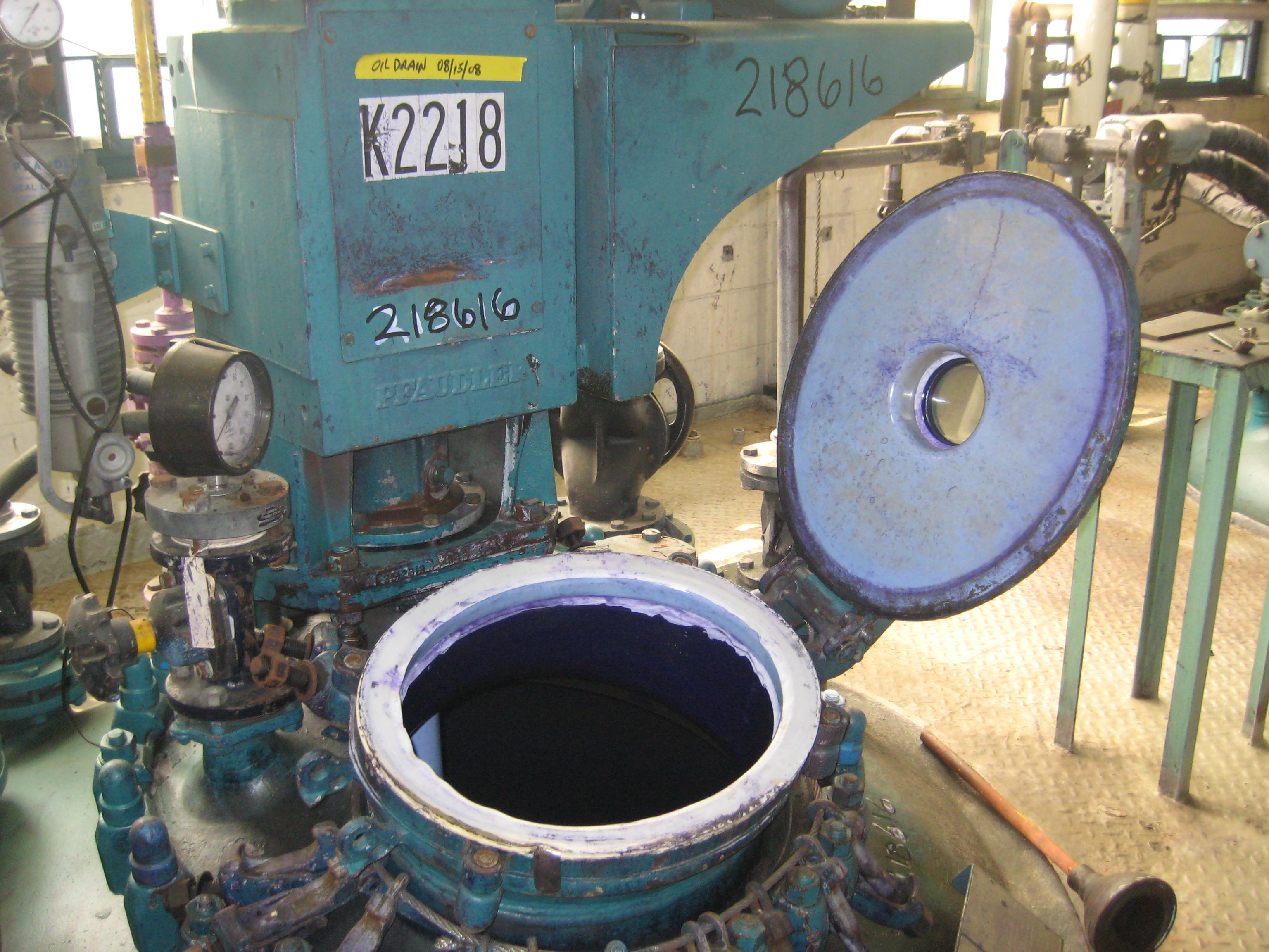 Glasslined Pfaudler RA Batch-Type Agitated Reactor - IPP# 218616