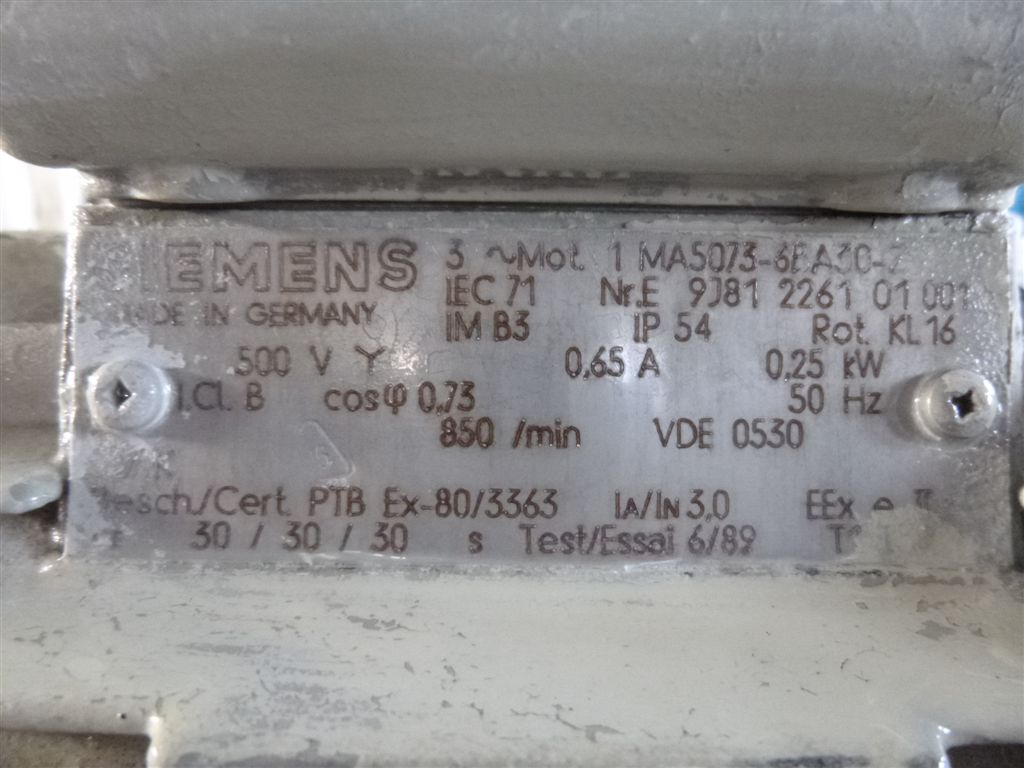   Mixer-Disperser 17.5 kW (23.5 HP) Stainless Steel Austenitic For Sale - IPP# 219063