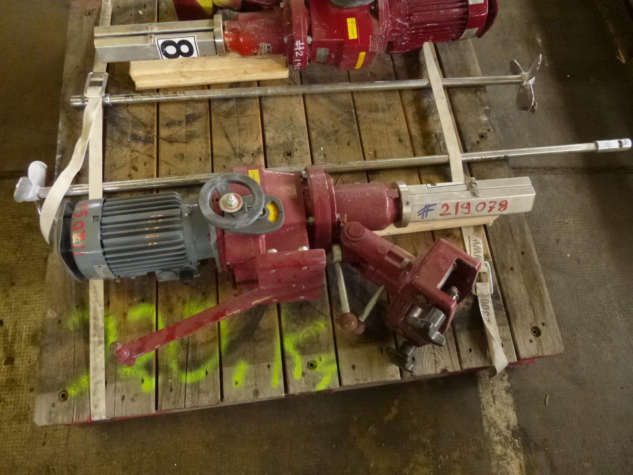  Drive Agitator 1.37 kW (1.84 HP)  For Sale - IPP# 219078
