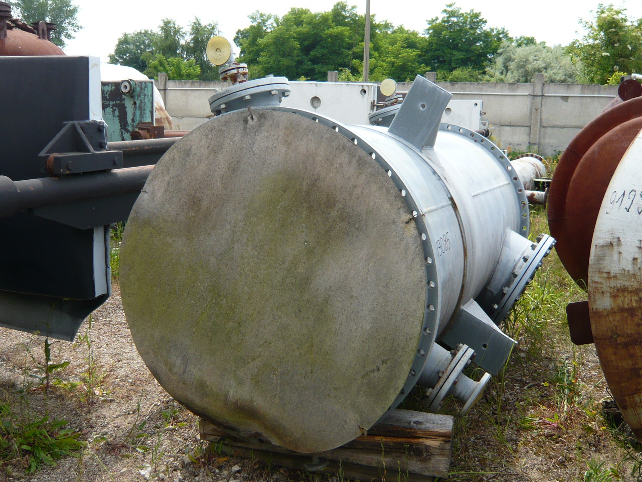  Shell and Tube Heat Exchanger 183 m² (1,970 ft²) Stainless Steel Austenitic For Sale - IPP# 219085