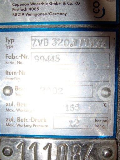  Rotary Valve 250 mm (9.8 in) Stainless Steel Other For Sale - IPP# 219108