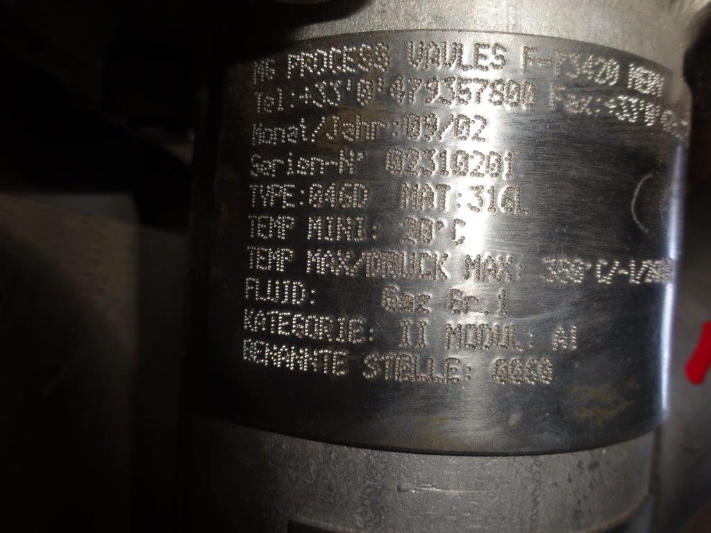  Miscellaneous Valve  Stainless Steel 316 For Sale - IPP# 219242