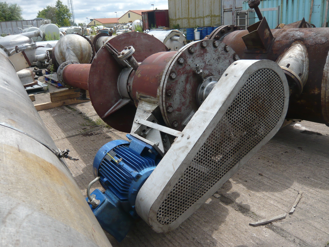  Wiped/Thin Film Evaporator 47.6 kg/h (105 lb/h) Stainless Steel 316 For Sale - IPP# 219255