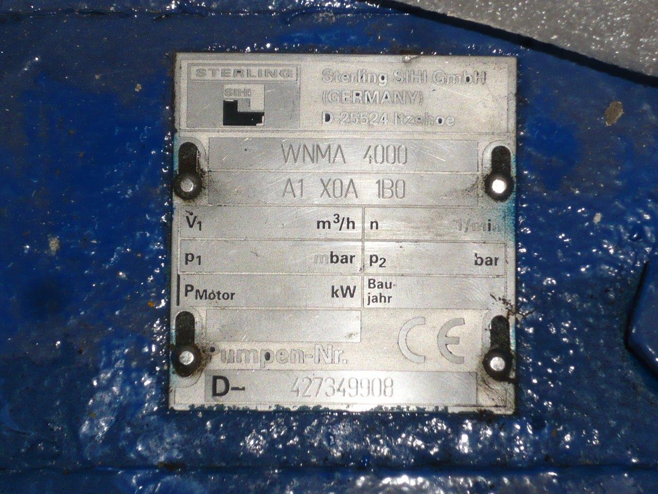 Unused  Pump-Vacuum 4,000 m3/h (2,354 CFM) Carbon Steel For Sale - IPP# 219239