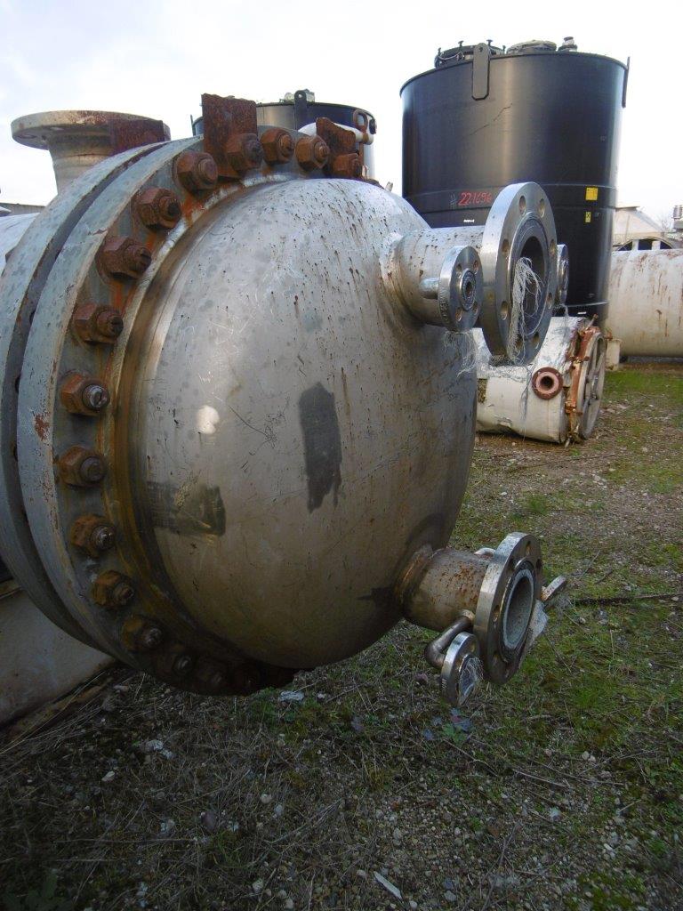  Shell and Tube Heat Exchanger 153 m² (1,647 ft²) Stainless Steel 316 For Sale - IPP# 219500