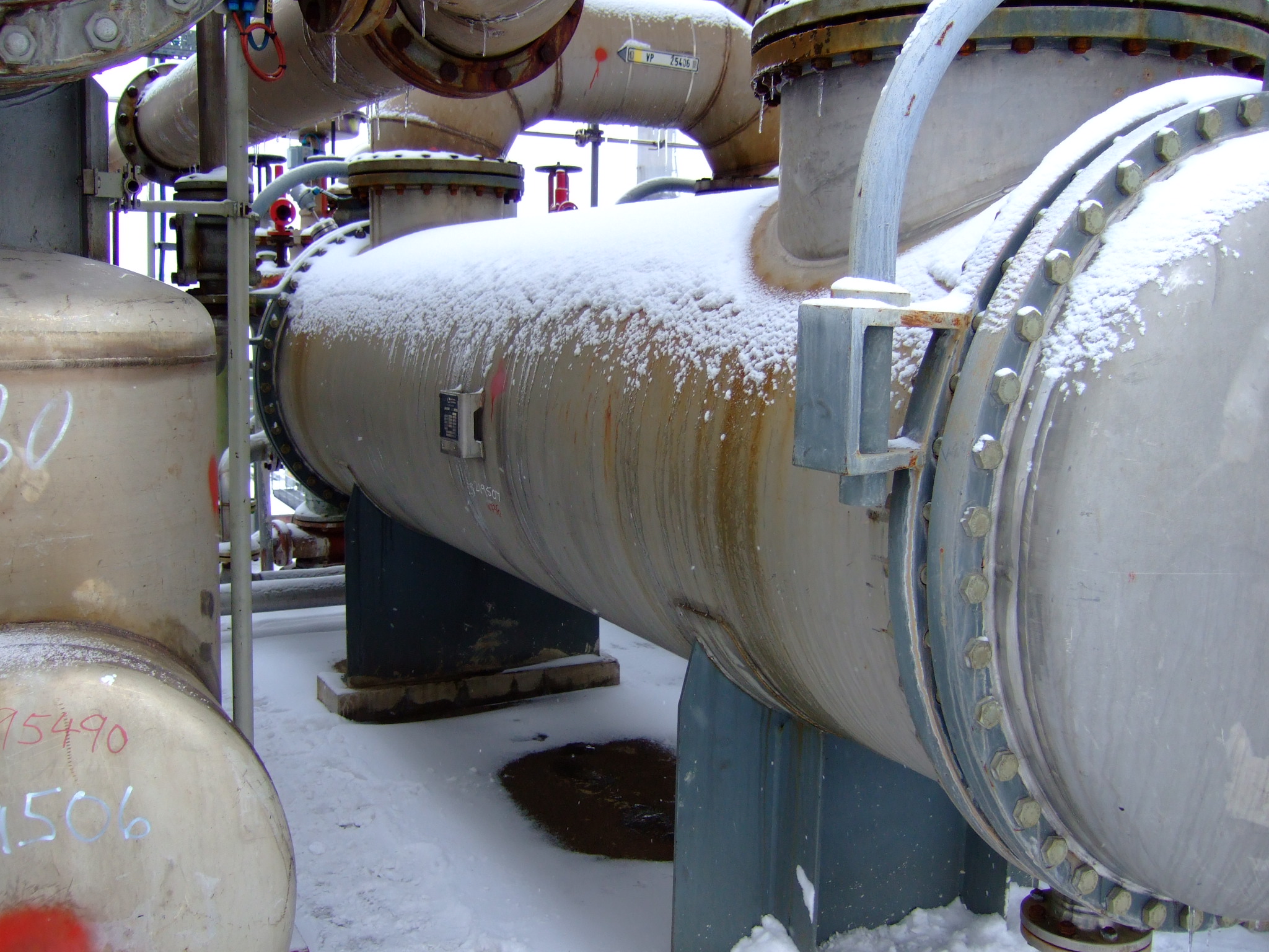  Shell and Tube Heat Exchanger 180 m² (1,938 ft²) Stainless Steel 316 For Sale - IPP# 219507