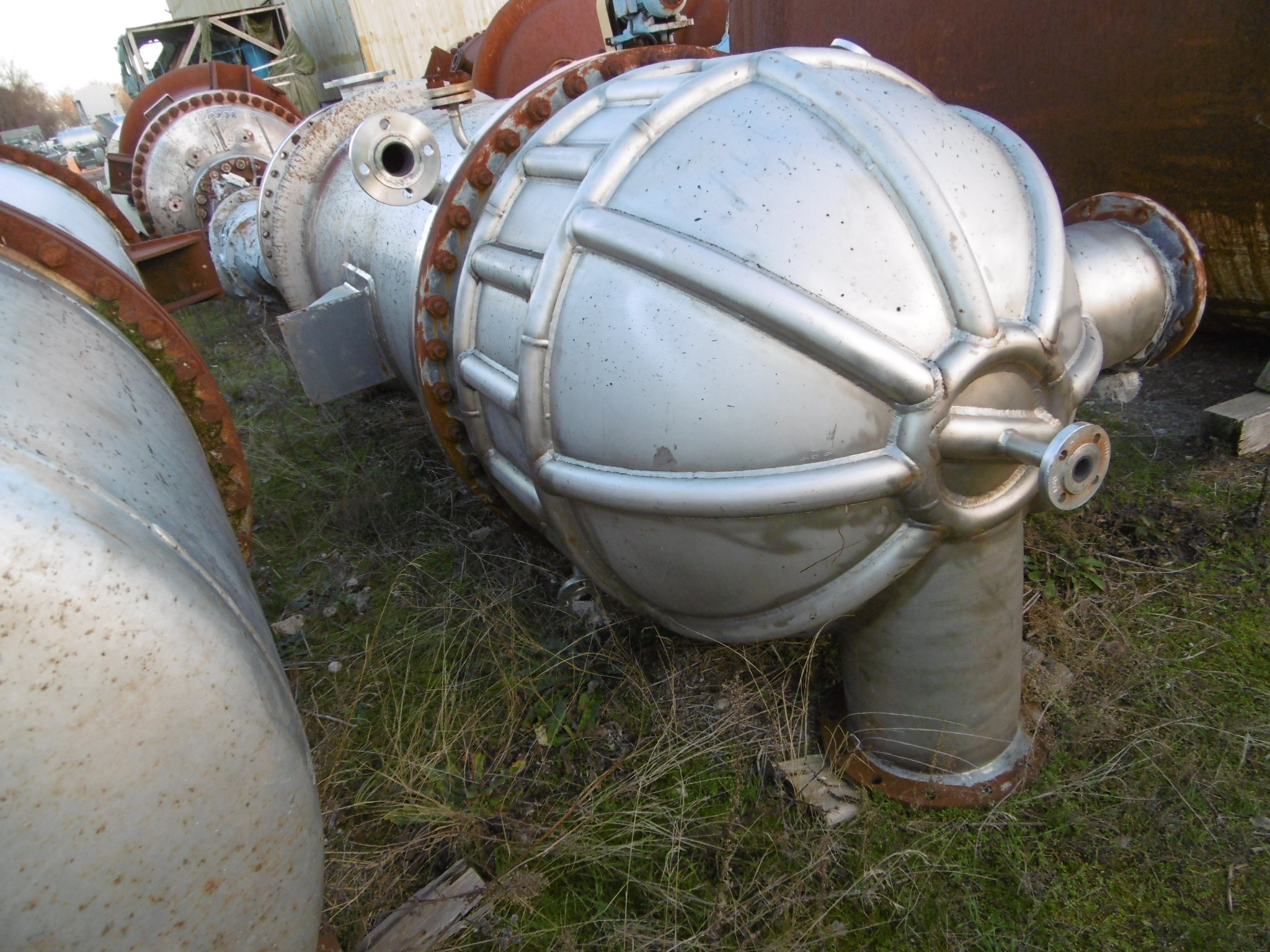  Shell and Tube Heat Exchanger 120 m² (1,292 ft²) Stainless Steel 316 For Sale - IPP# 219606