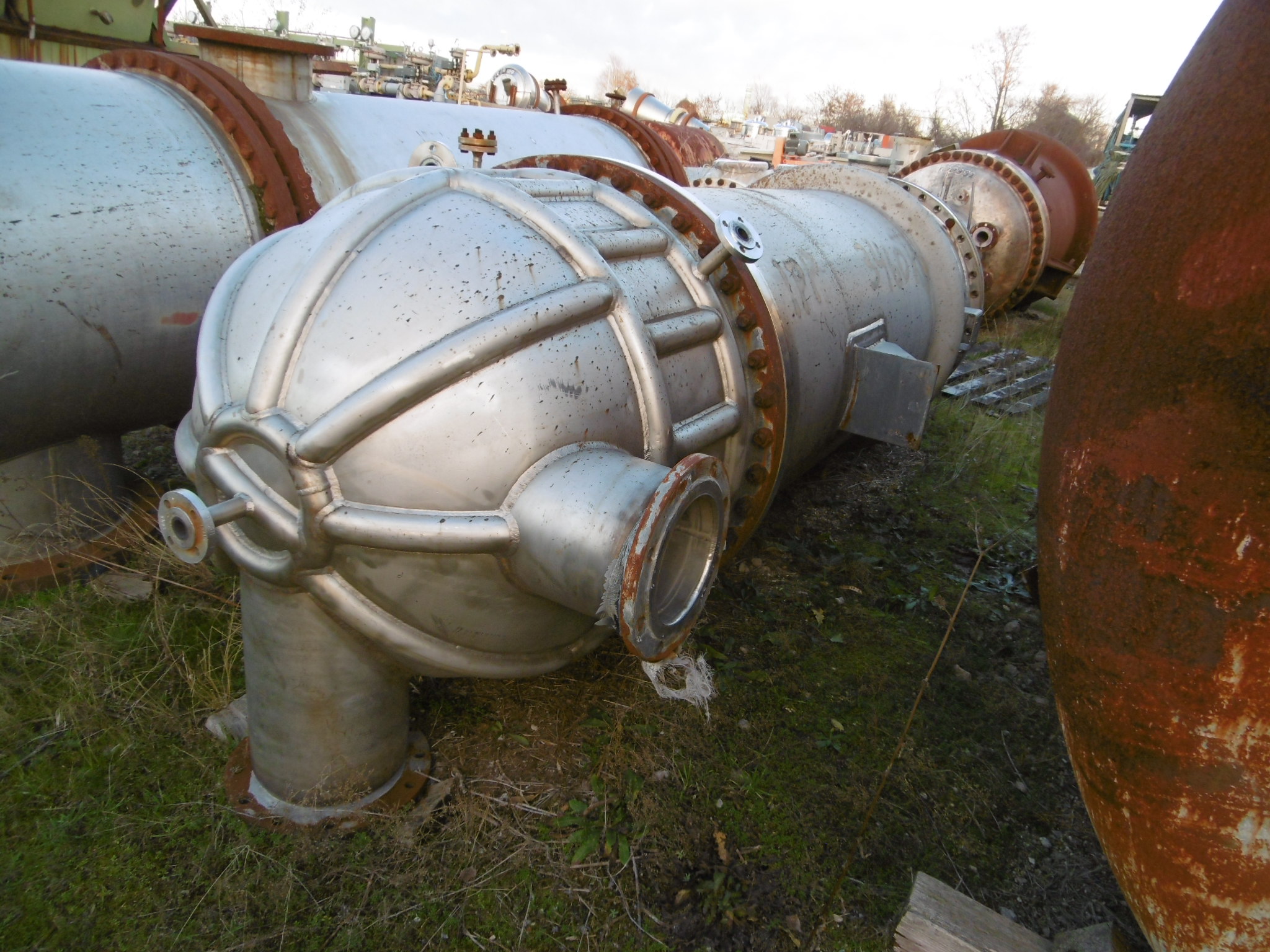  Shell and Tube Heat Exchanger 120 m² (1,292 ft²) Stainless Steel 316 For Sale - IPP# 219606