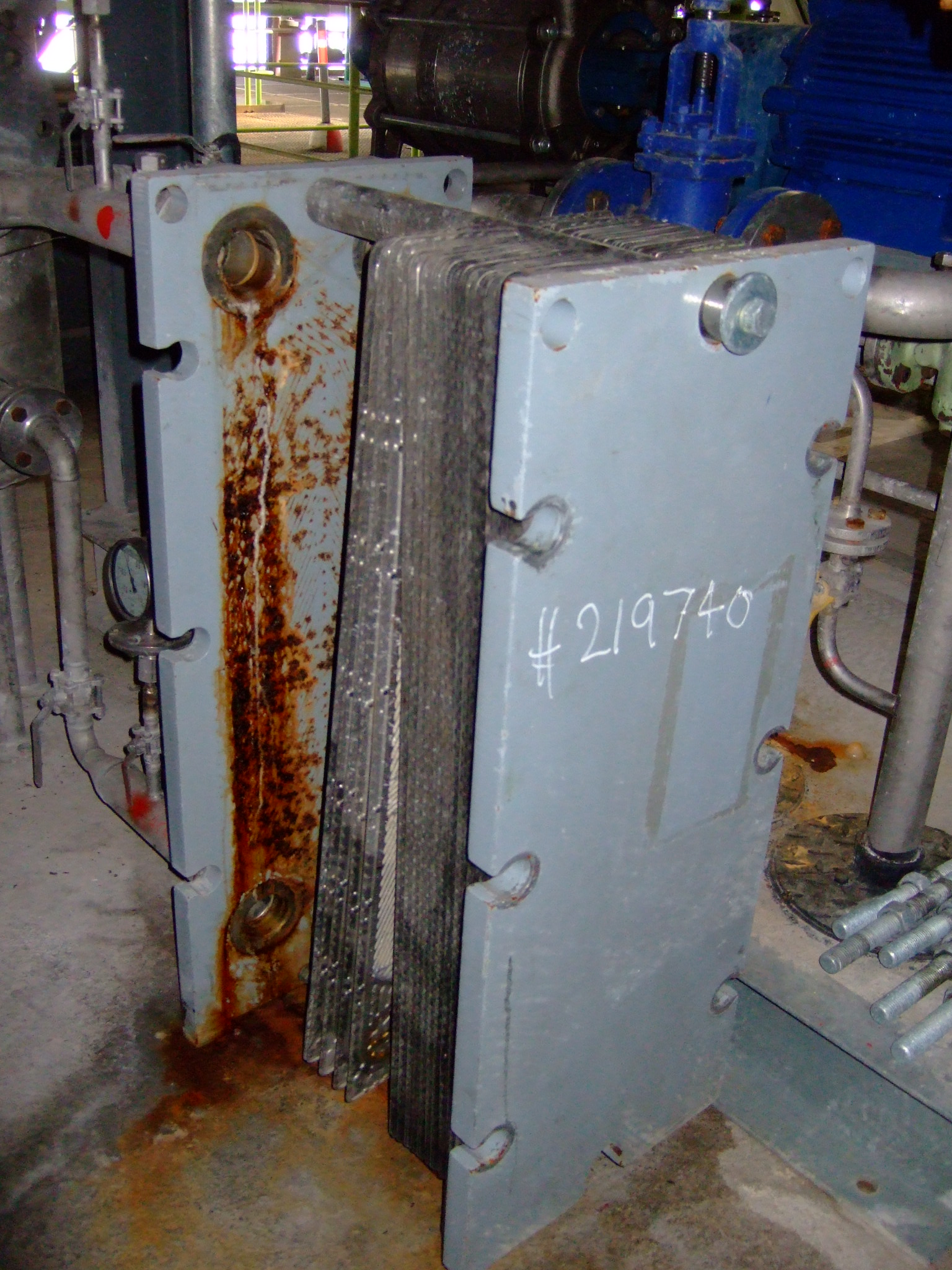  Plate and Frame Heat Exchanger 4.5 m² (48.4 ft²) Stainless Steel Other For Sale - IPP# 219740