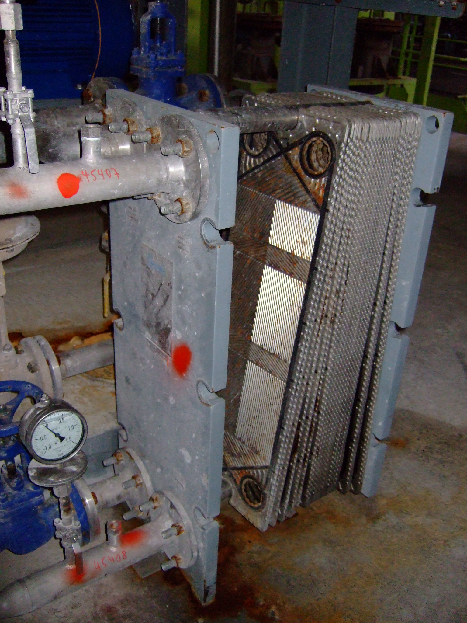  Plate and Frame Heat Exchanger 4.5 m² (48.4 ft²) Stainless Steel Other For Sale - IPP# 219740