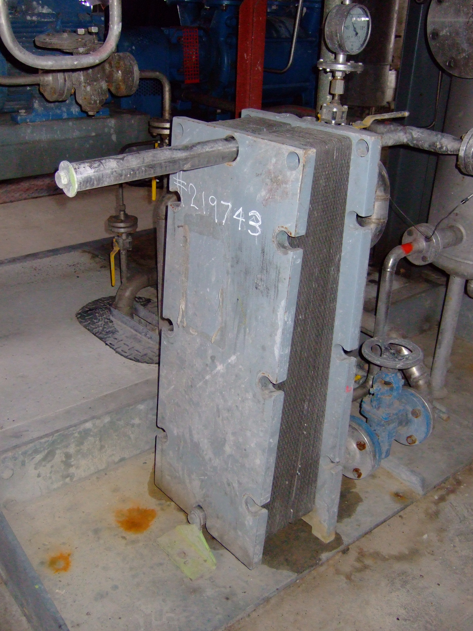  Plate and Frame Heat Exchanger 4.5 m² (48.4 ft²) Stainless Steel Other For Sale - IPP# 219743
