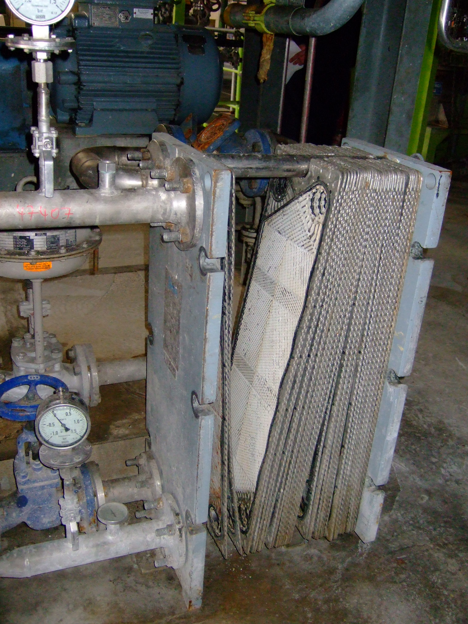  Plate and Frame Heat Exchanger 4.5 m² (48.4 ft²) Stainless Steel Other For Sale - IPP# 219739