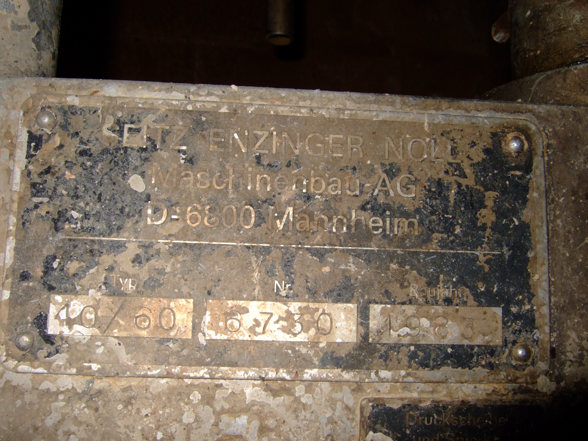 Polypropylene Seitz 40/60 Press Filter - IPP# 219850