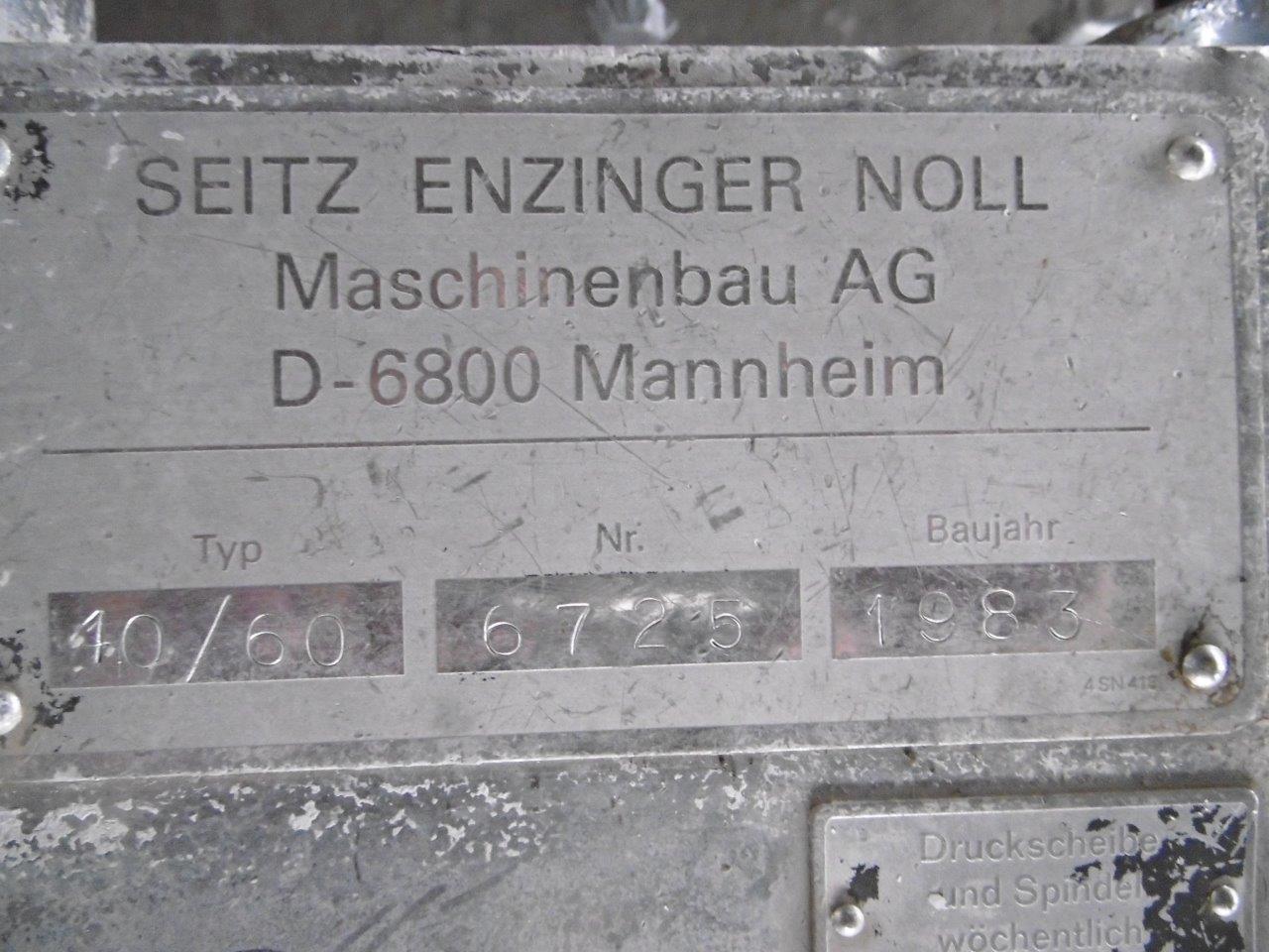 Polypropylene Seitz 40/60 Press Filter - IPP# 219851