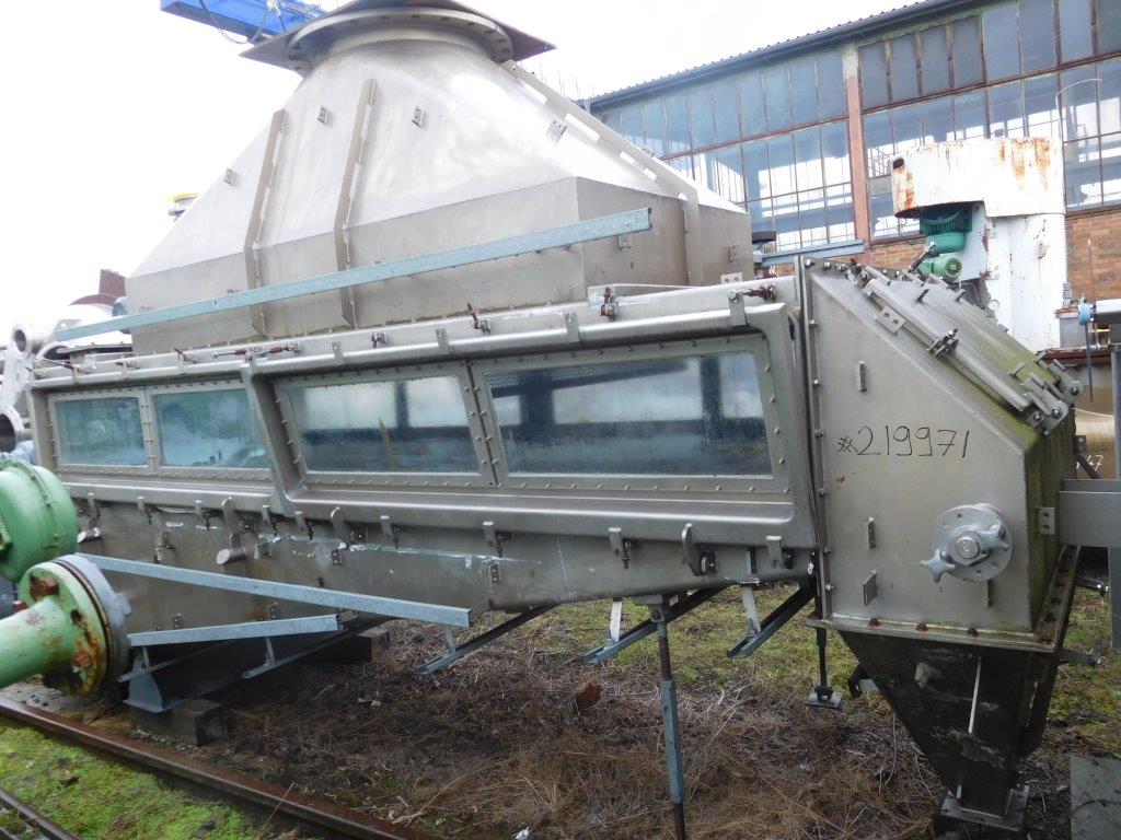 Stainless Steel 321 Buhler OTW-500 Crystallizer/Evaporator Plastic - IPP# 219971